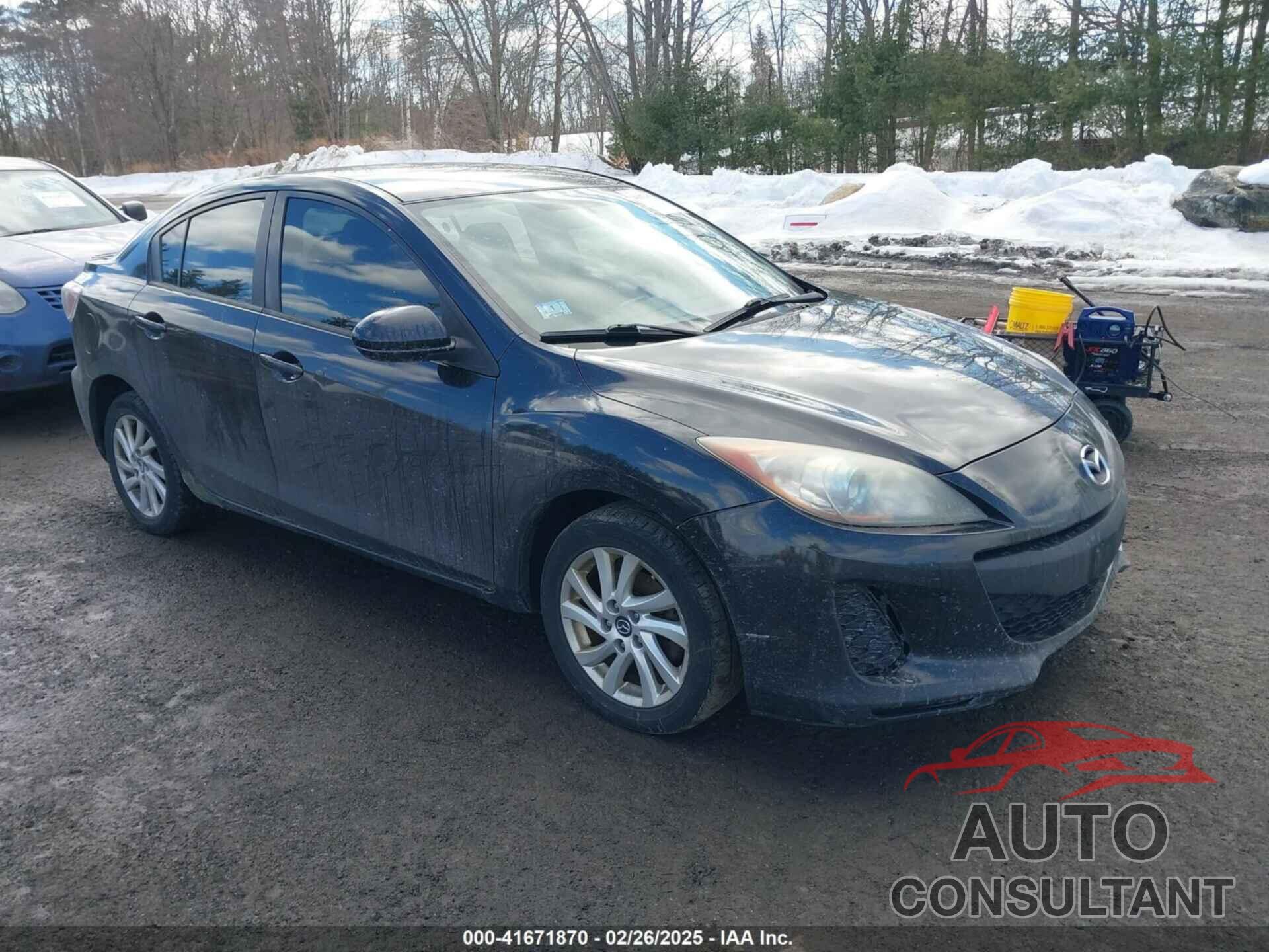 MAZDA MAZDA3 2013 - JM1BL1VP4D1739707