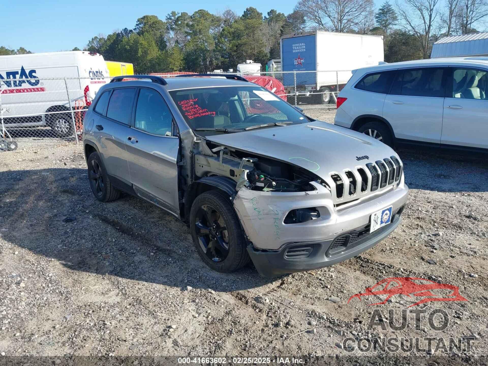 JEEP CHEROKEE 2017 - 1C4PJLAB4HW603099