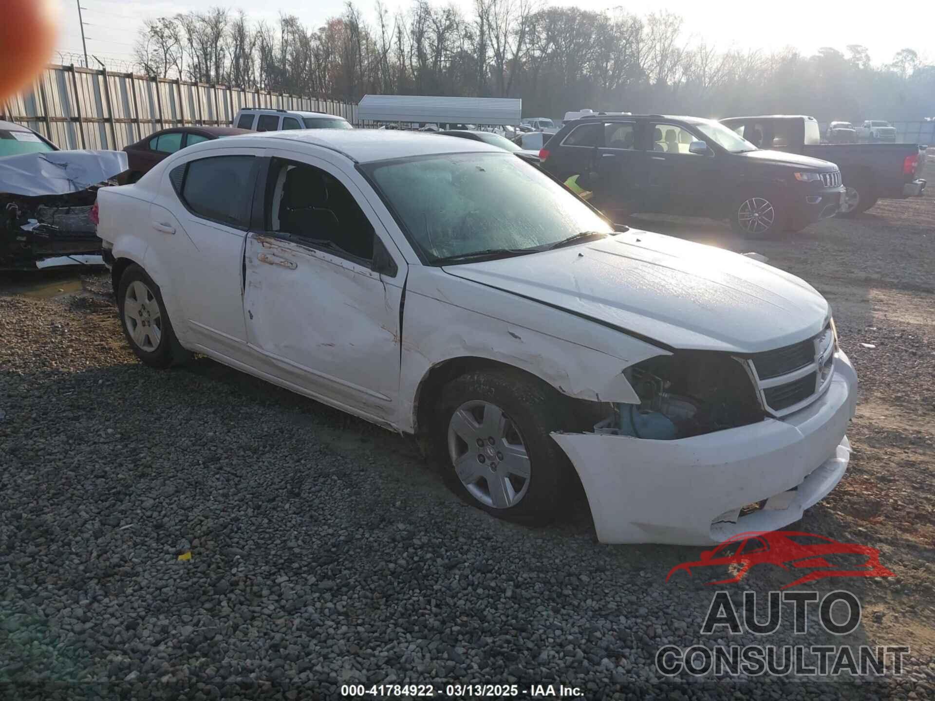 DODGE AVENGER 2010 - 1B3CC4FB3AN189947