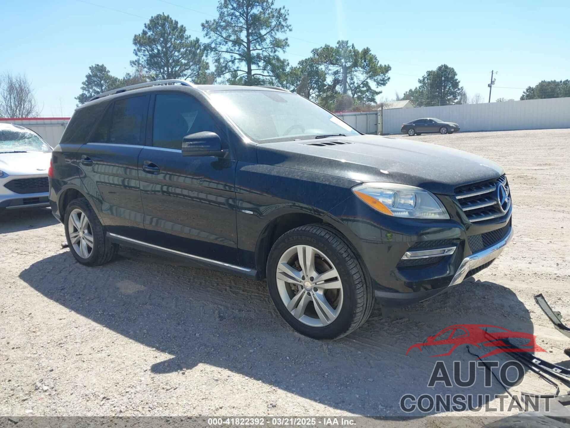 MERCEDES-BENZ ML 350 2012 - 4JGDA5HBXCA083920