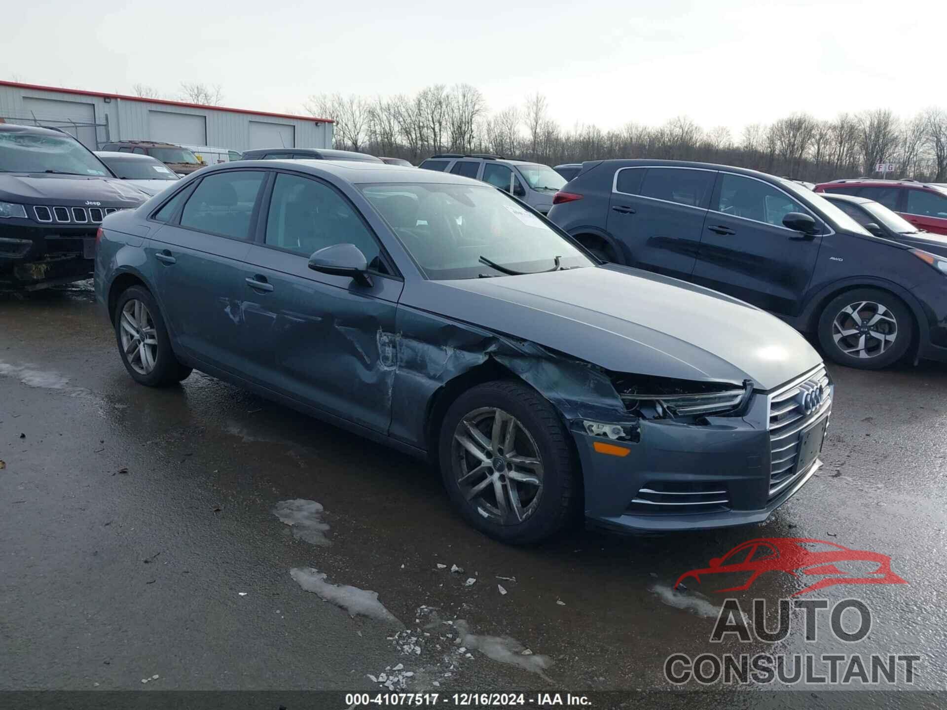 AUDI A4 2017 - WAUANAF48HN068483