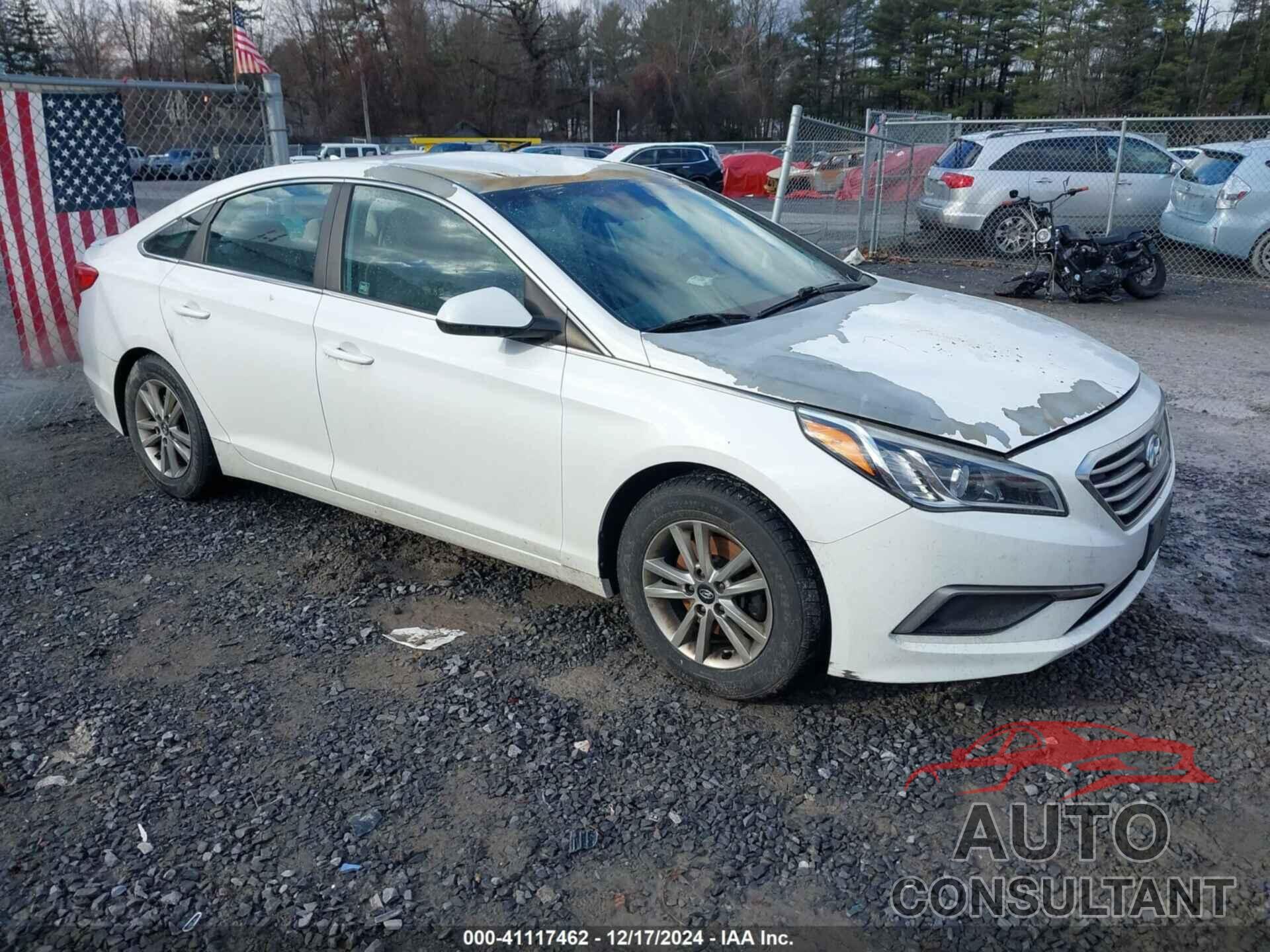 HYUNDAI SONATA 2017 - 5NPE24AF6HH472860