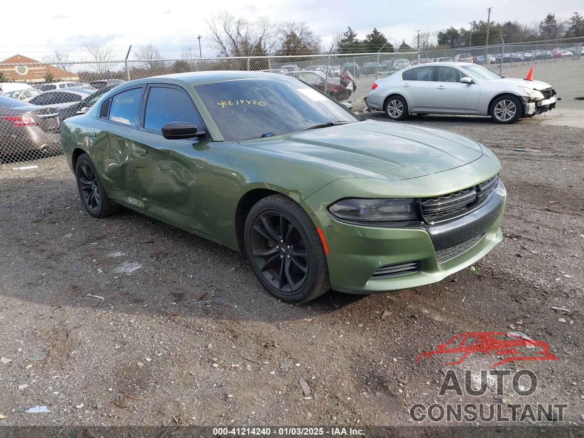 DODGE CHARGER 2018 - 2C3CDXBG4JH217847