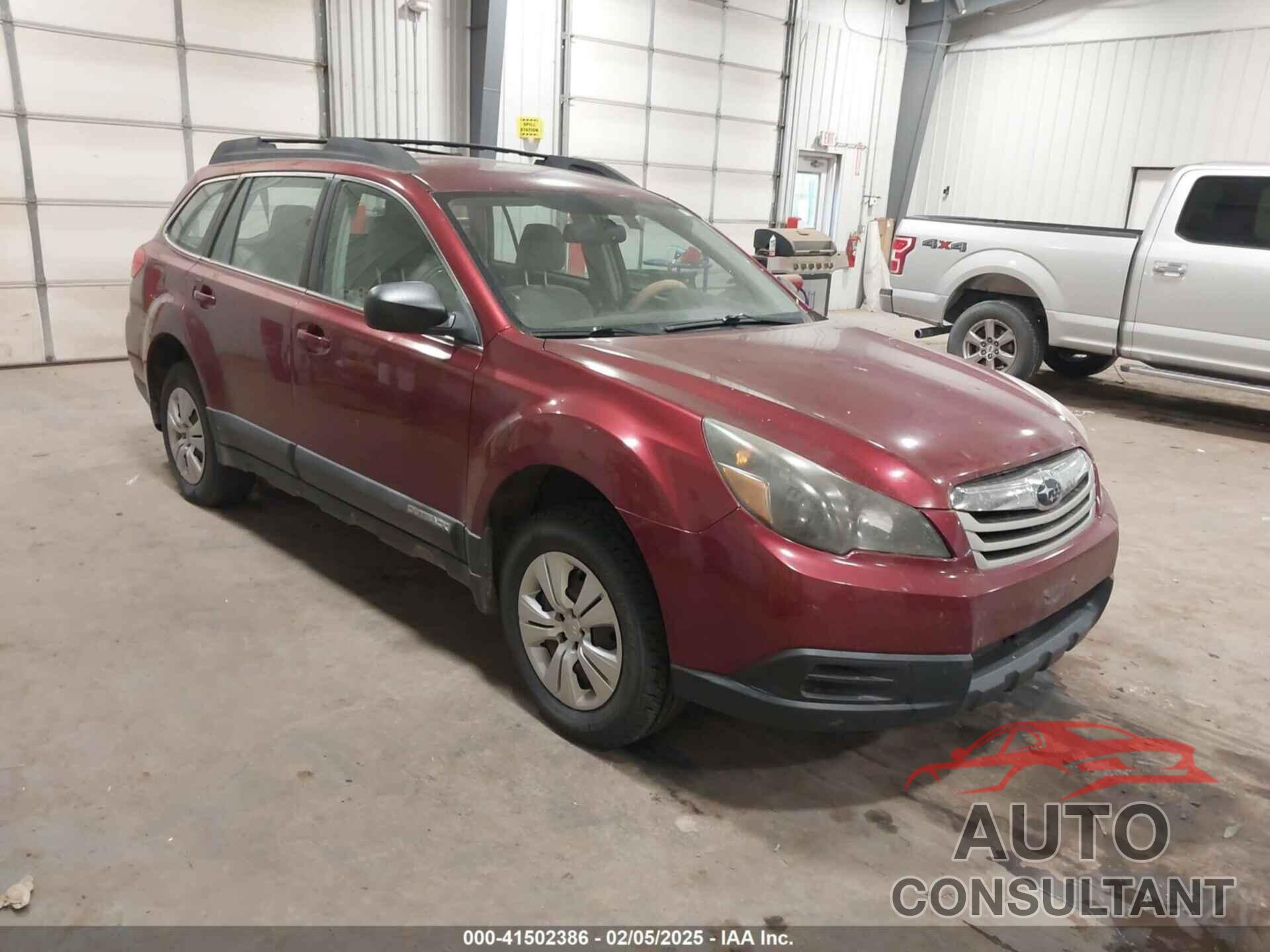 SUBARU OUTBACK 2011 - 4S4BRCAC2B3434684