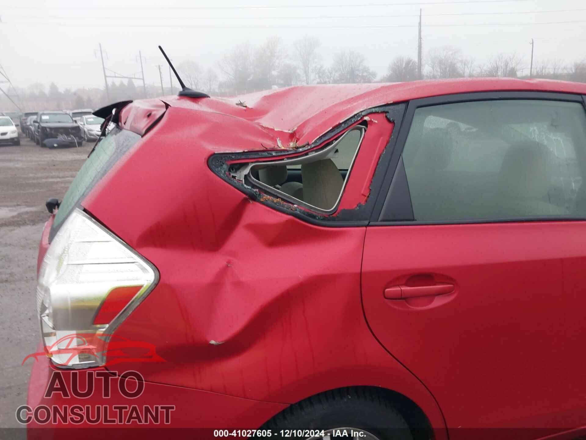 TOYOTA PRIUS V 2012 - JTDZN3EU3C3052182