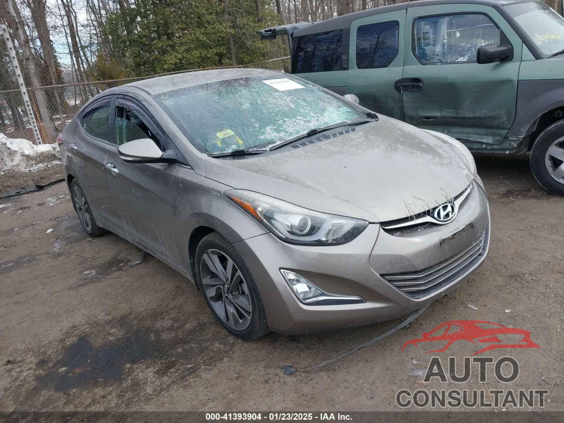 HYUNDAI ELANTRA 2014 - 5NPDH4AEXEH462510