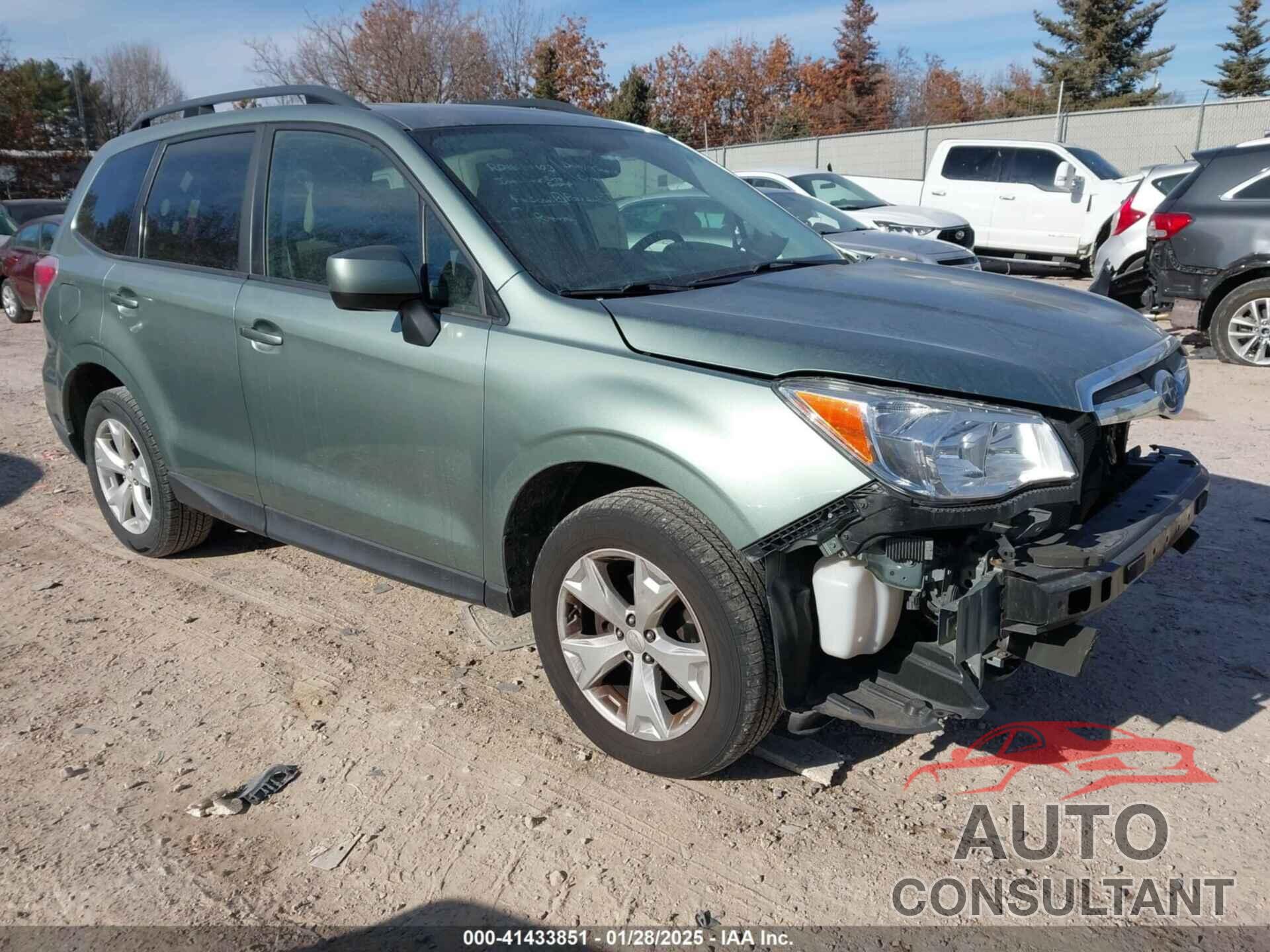 SUBARU FORESTER 2016 - JF2SJADC1GH511570