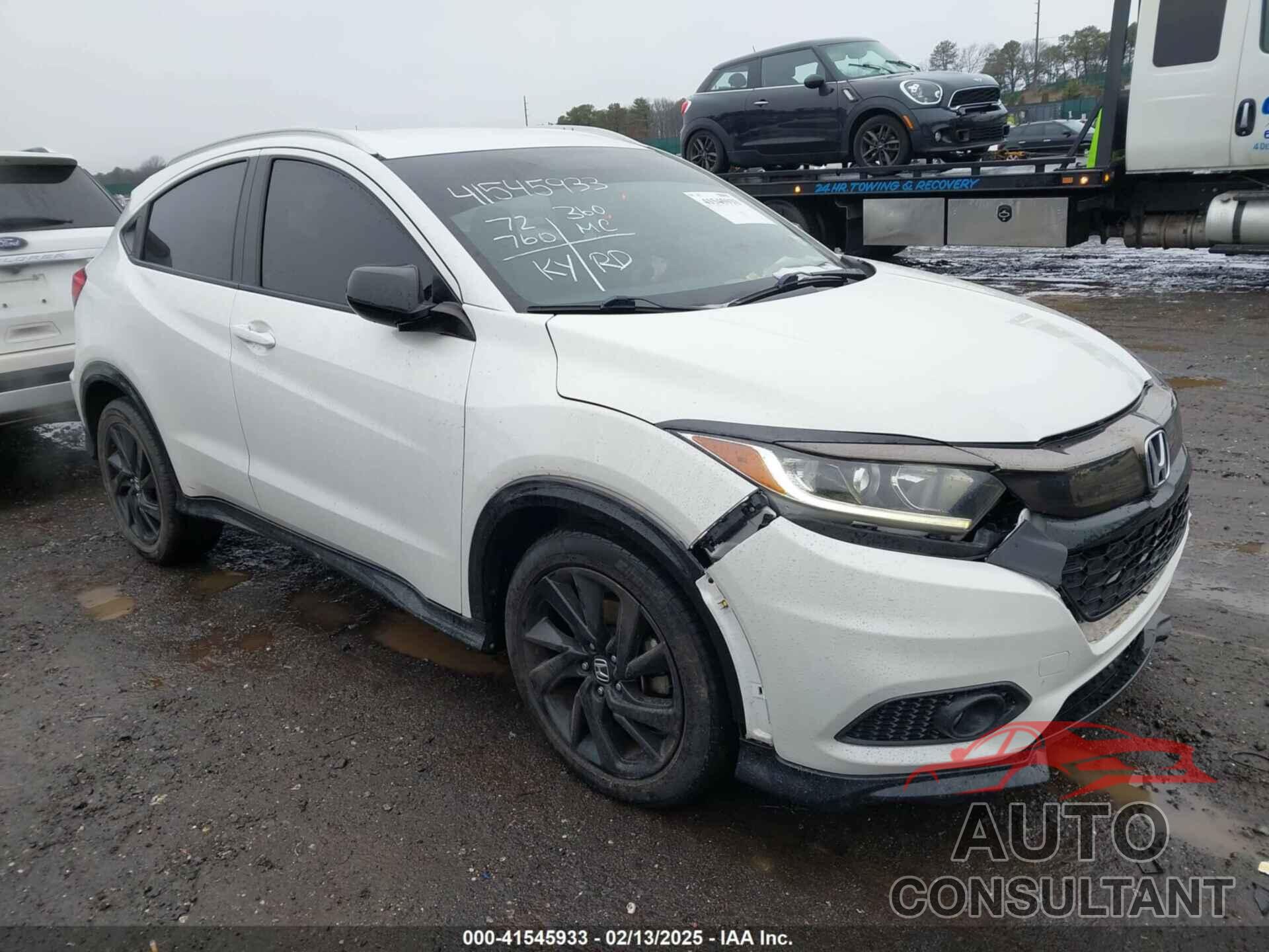 HONDA HR-V 2021 - 3CZRU6H10MM718317