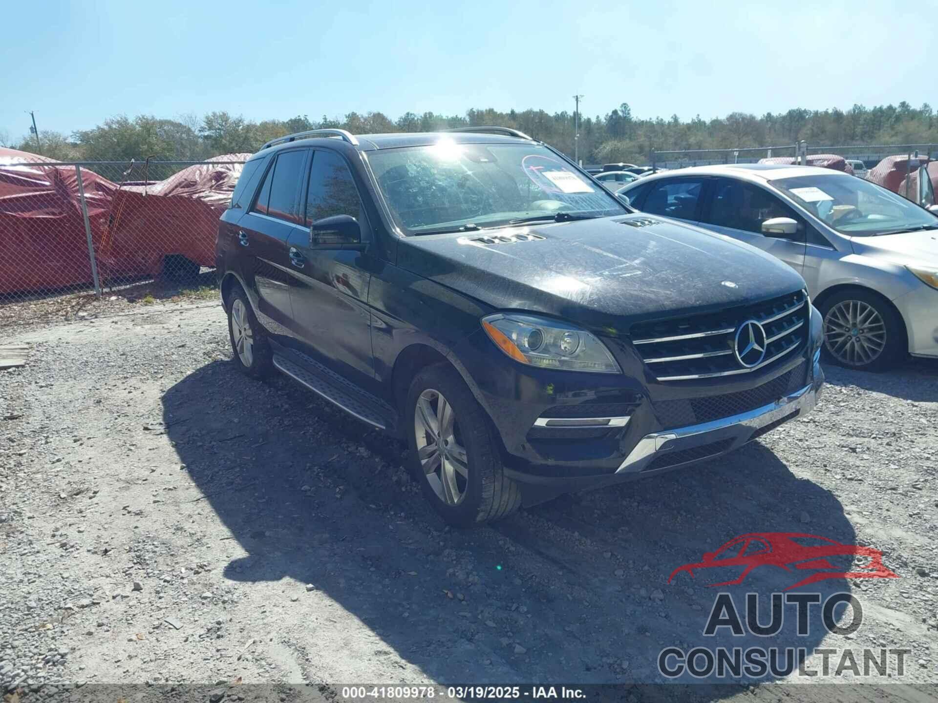 MERCEDES-BENZ ML 2013 - 4JGDA5HB4DA210257
