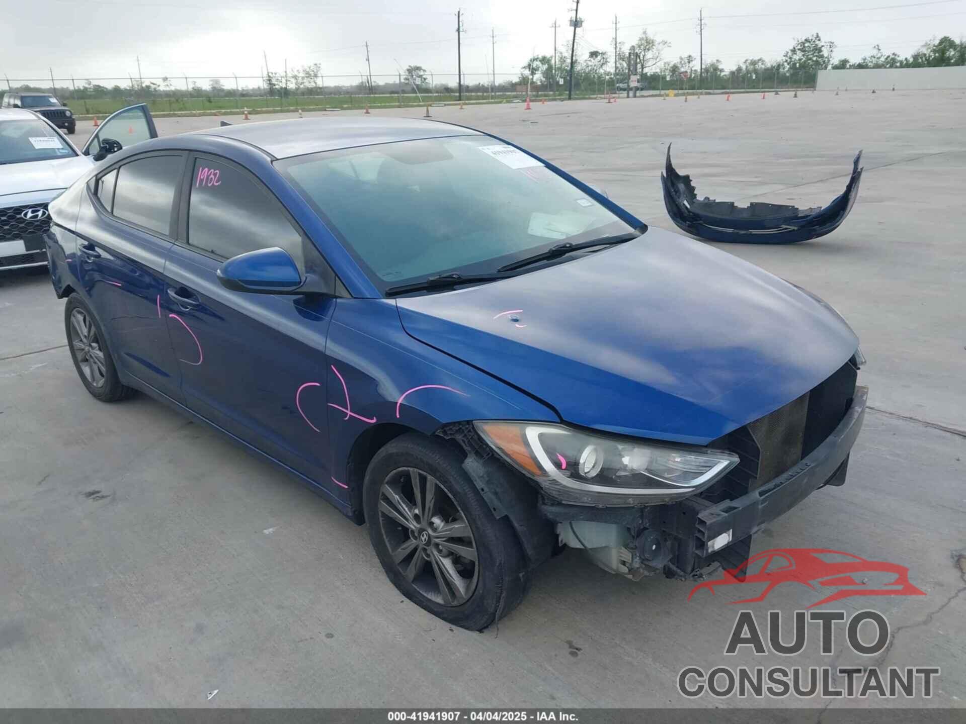 HYUNDAI ELANTRA 2017 - 5NPD84LF8HH102341