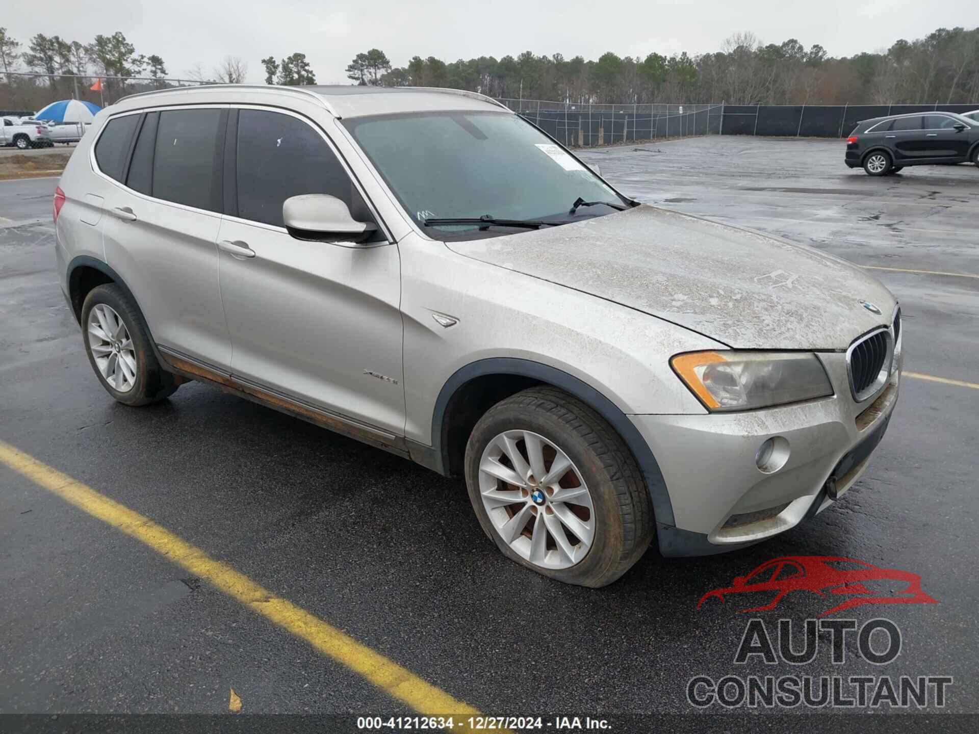 BMW X3 2013 - 5UXWX9C58D0A13104