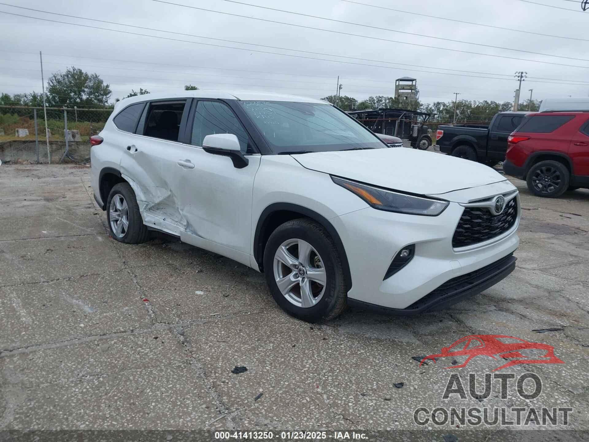 TOYOTA HIGHLANDER 2023 - 5TDKDRAH7PS016578