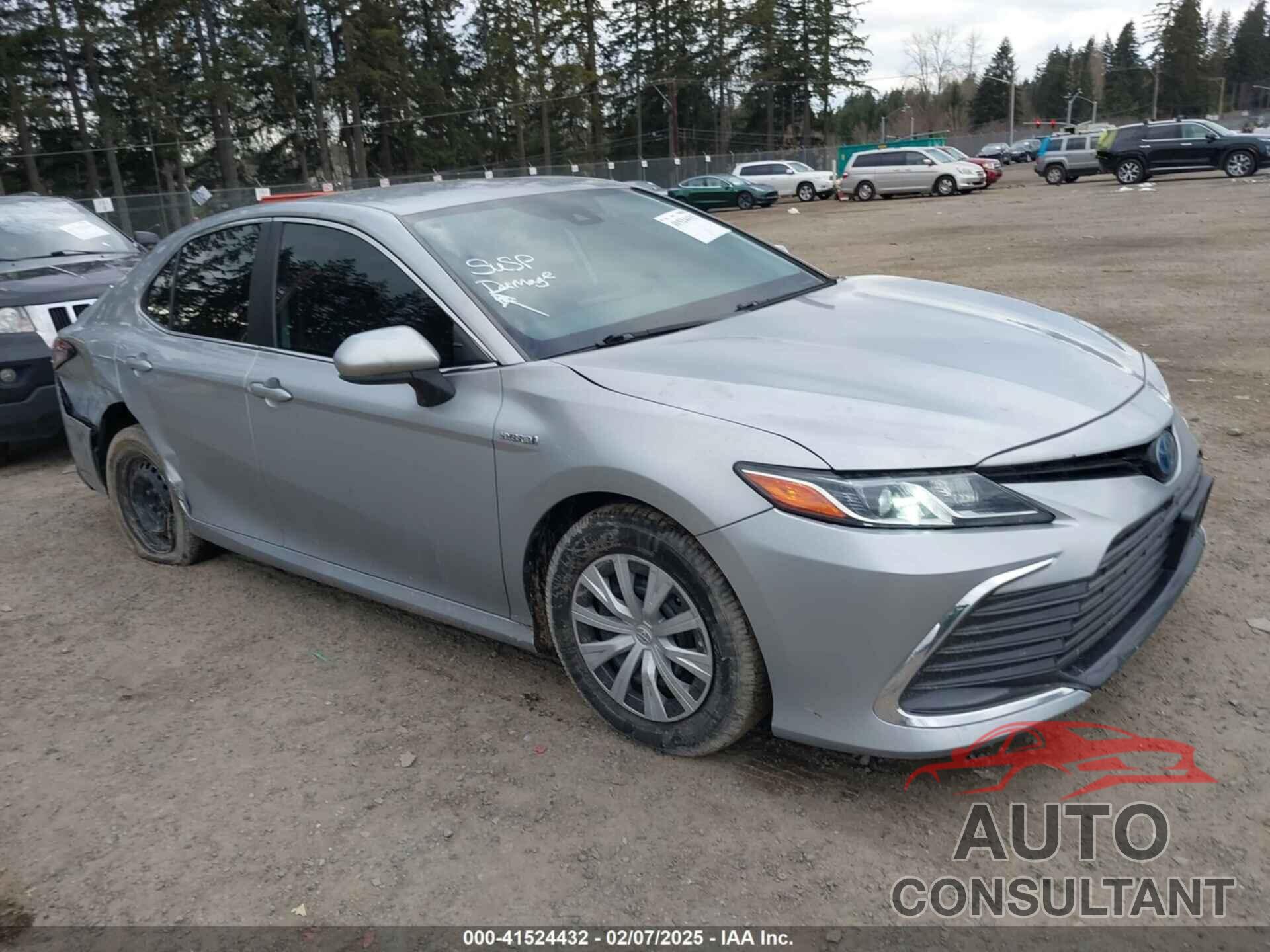 TOYOTA CAMRY 2021 - 4T1C31AK1MU028040
