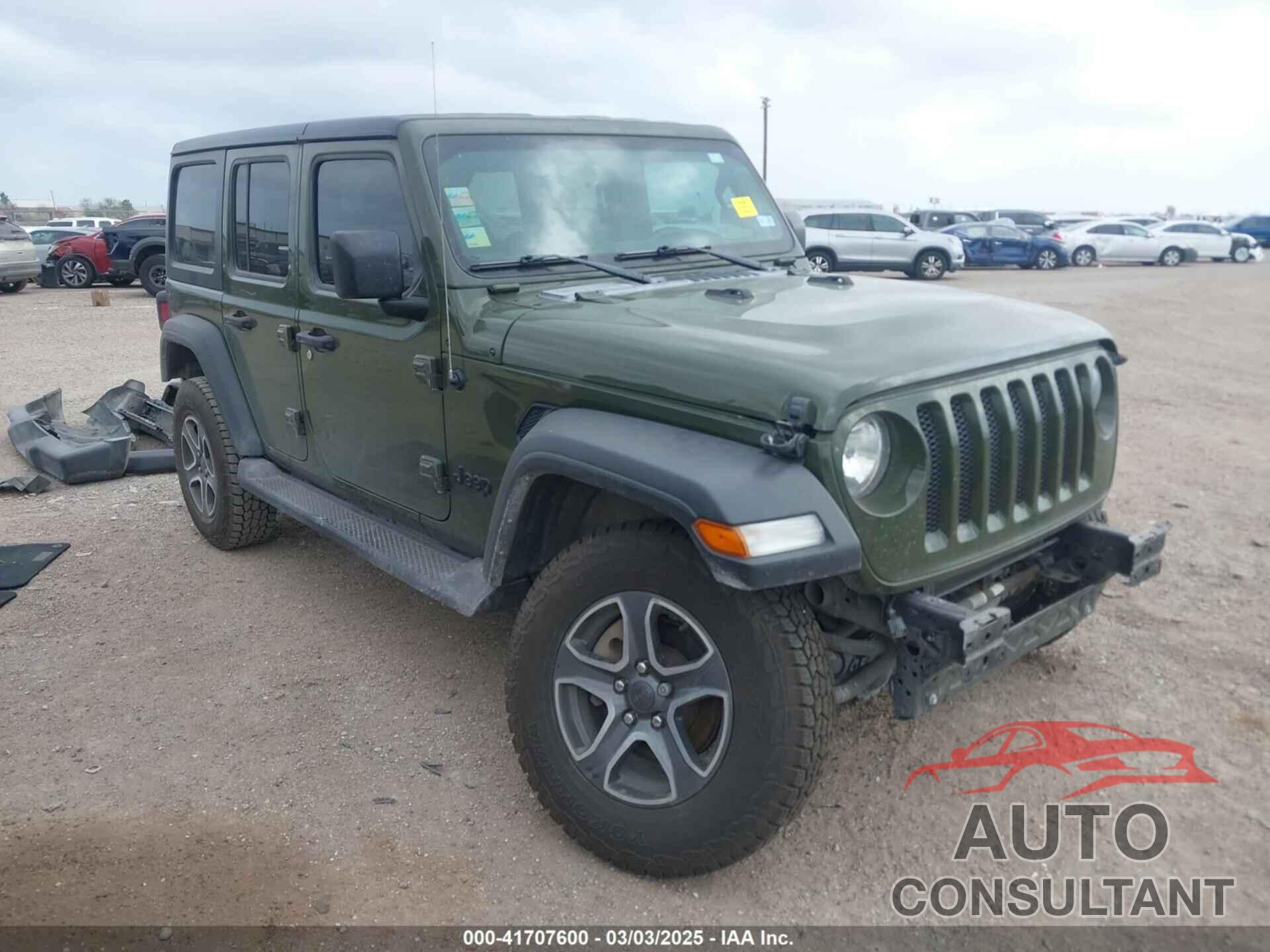 JEEP WRANGLER UNLIMITED 2021 - 1C4HJXDN3MW701553