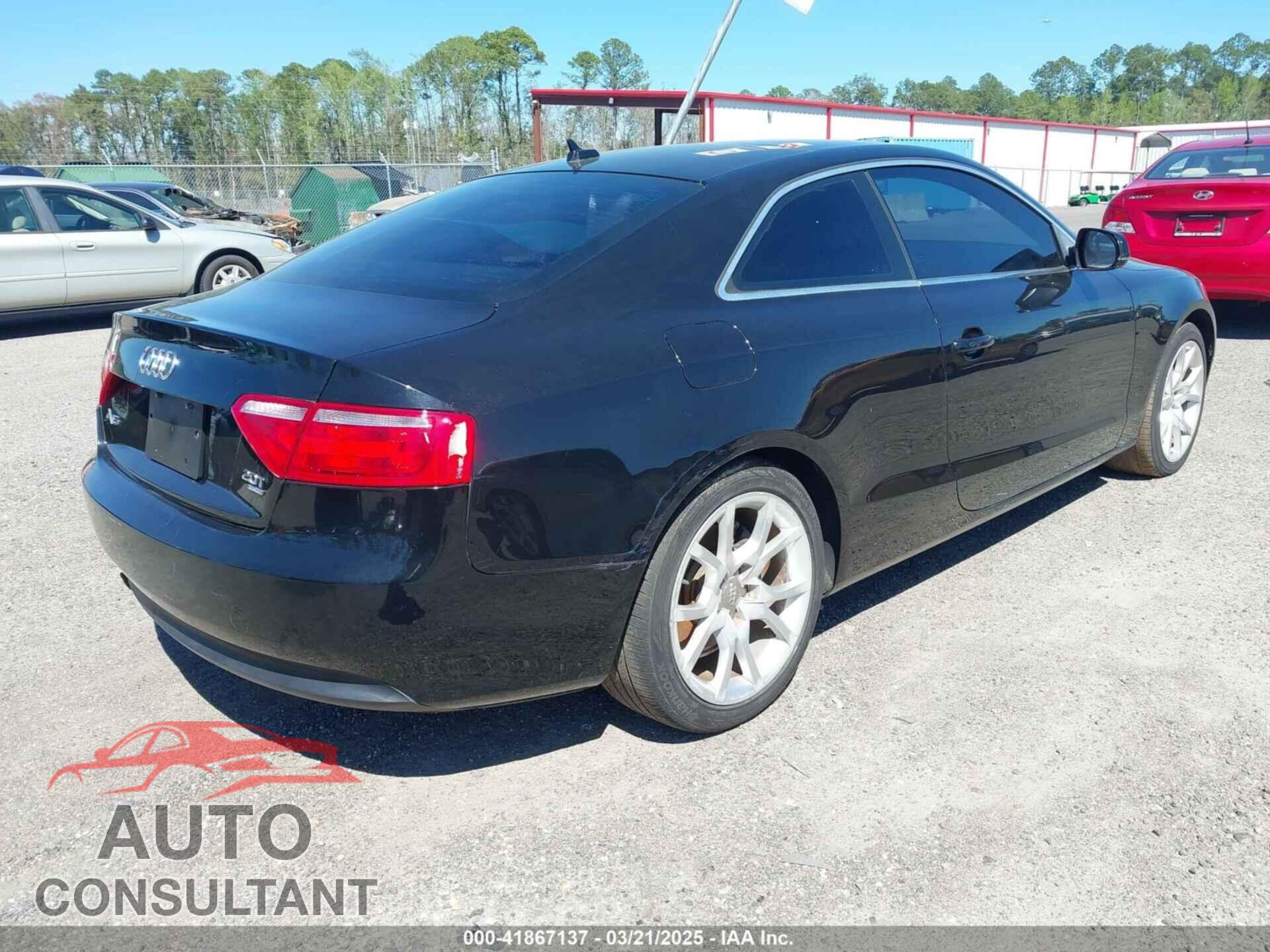 AUDI A5 2012 - WAUCFAFR1CA001337