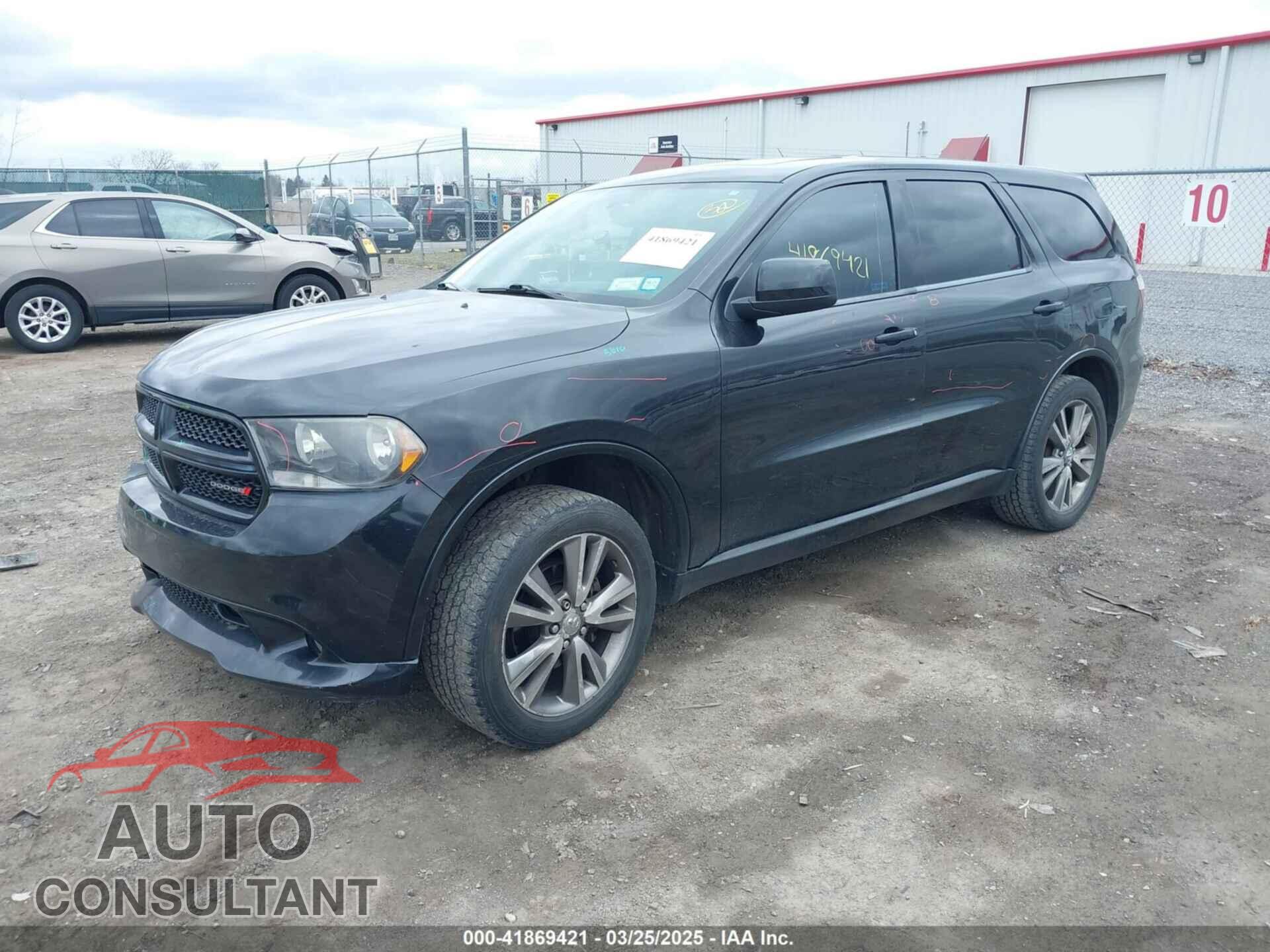 DODGE DURANGO 2013 - 1C4RDJAG2DC699021