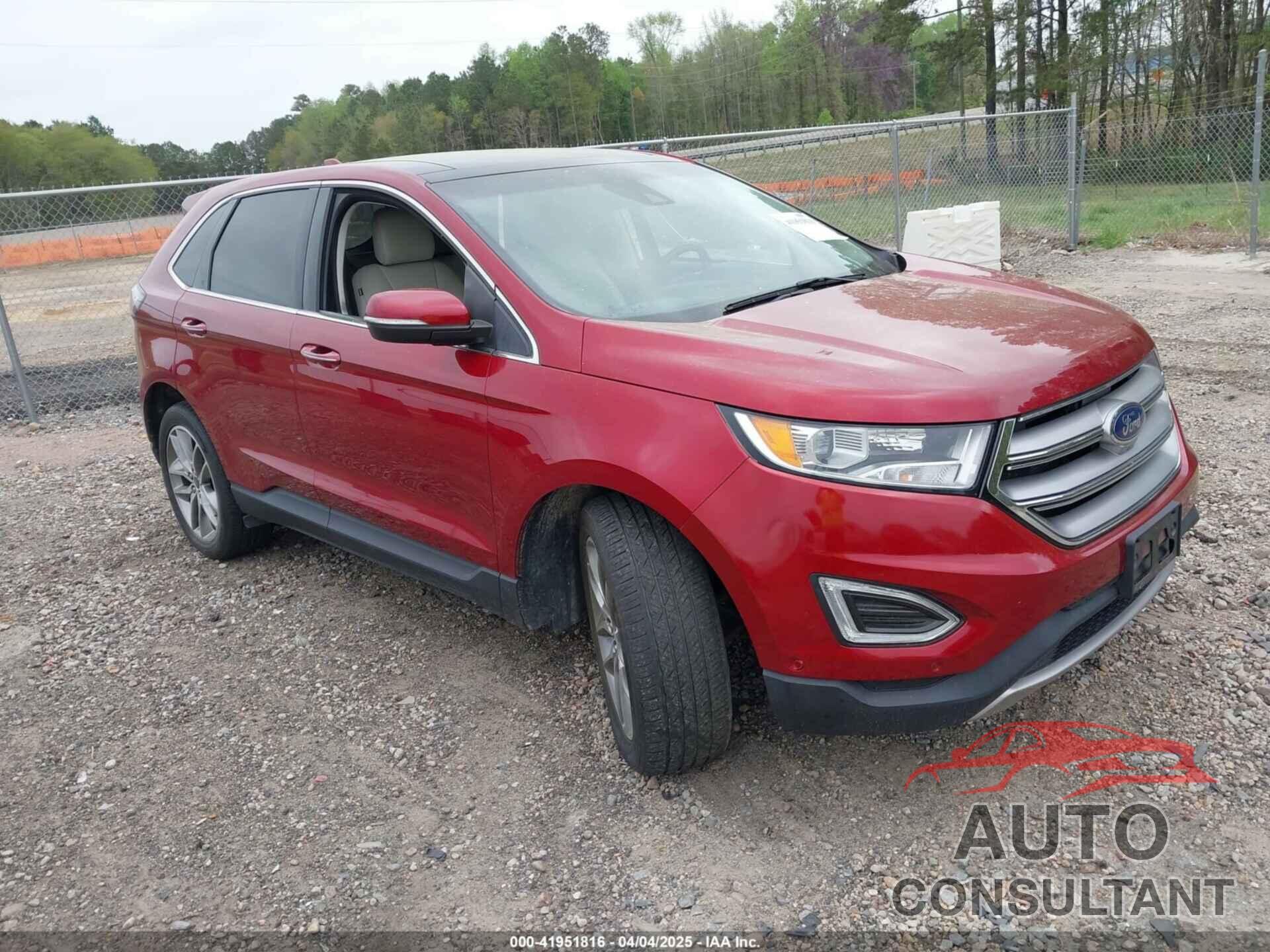 FORD EDGE 2016 - 2FMPK4K81GBC29634