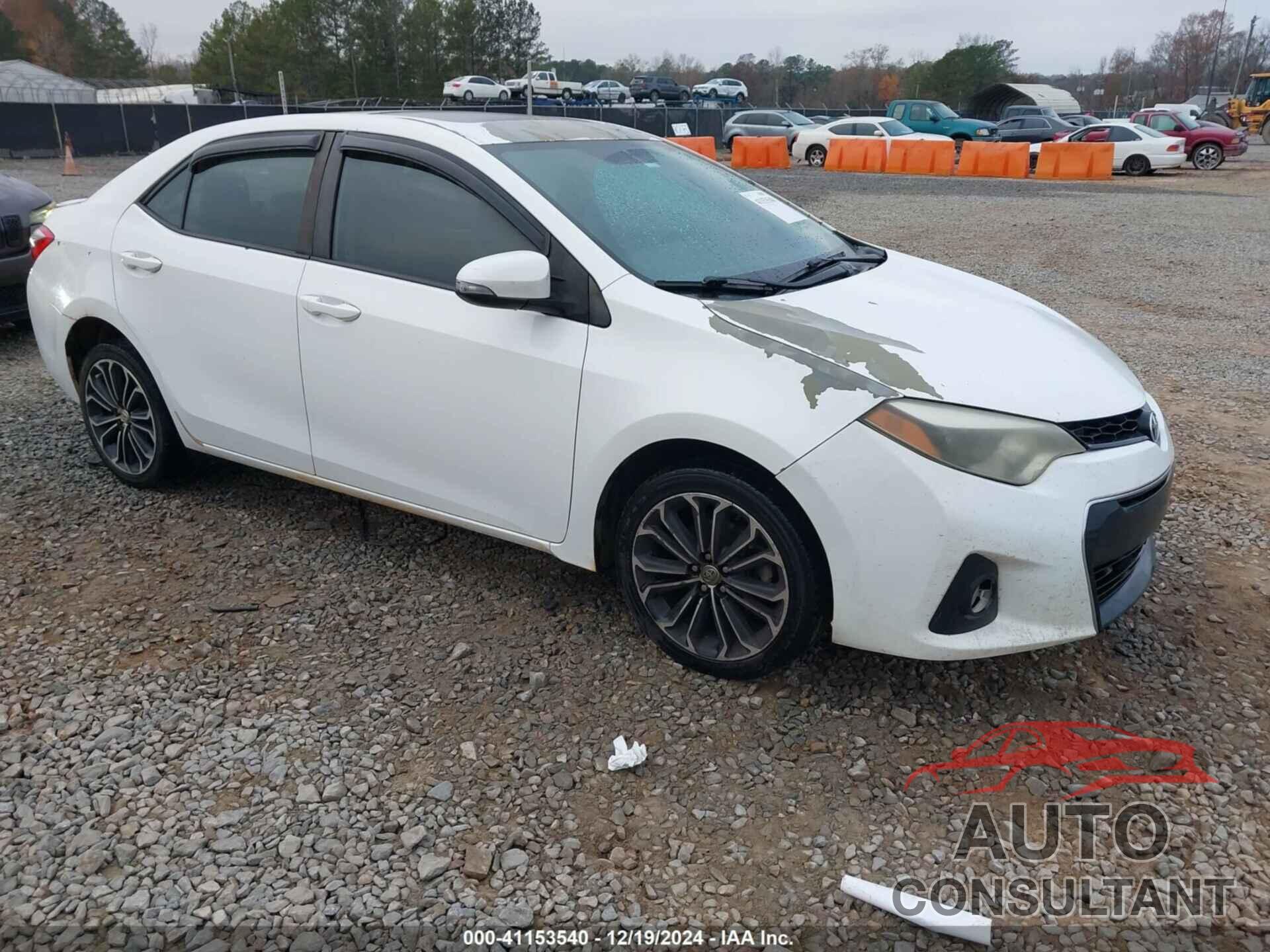 TOYOTA COROLLA 2014 - 5YFBURHE7EP017358