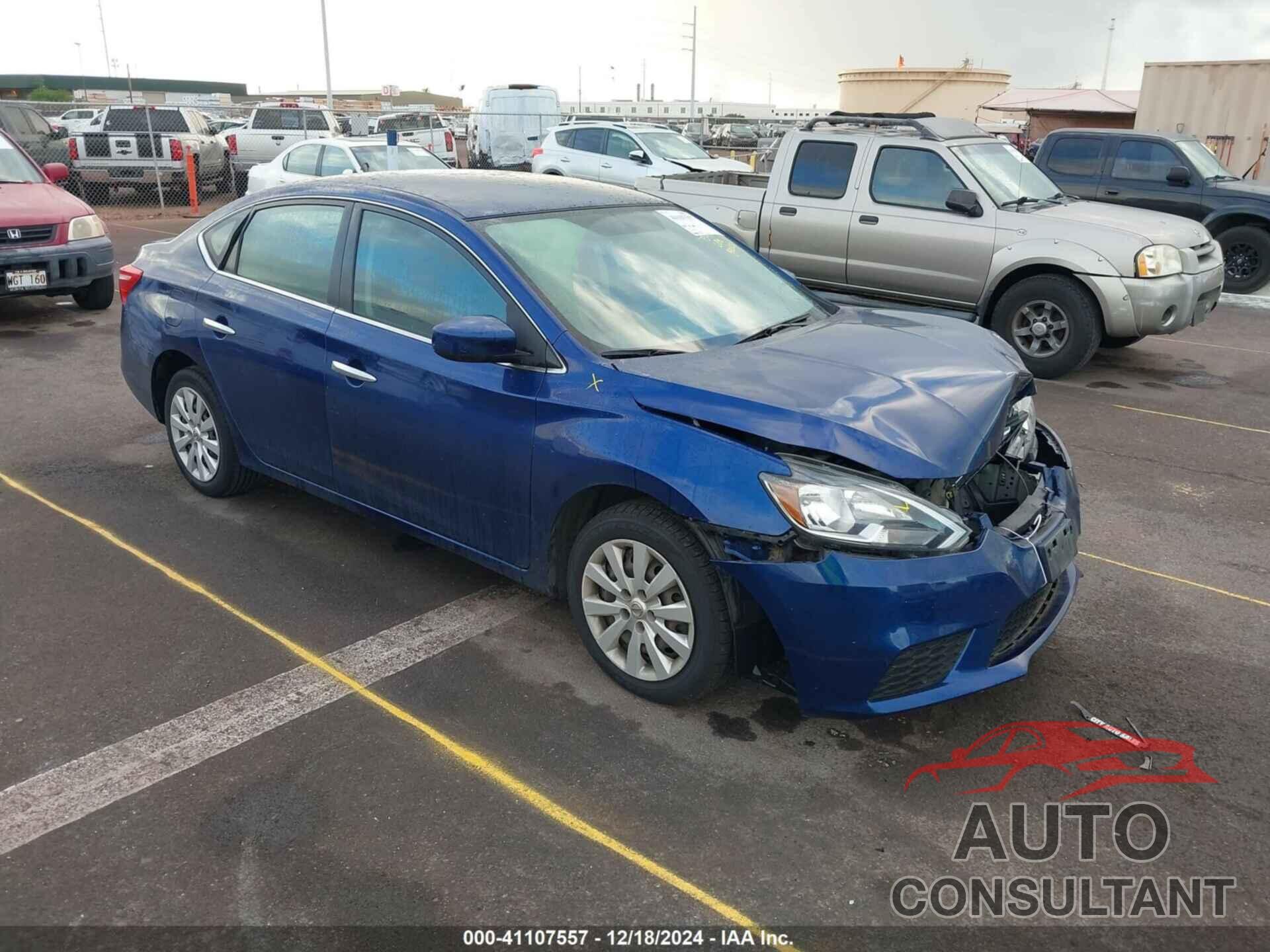 NISSAN SENTRA 2019 - 3N1AB7AP3KY247561