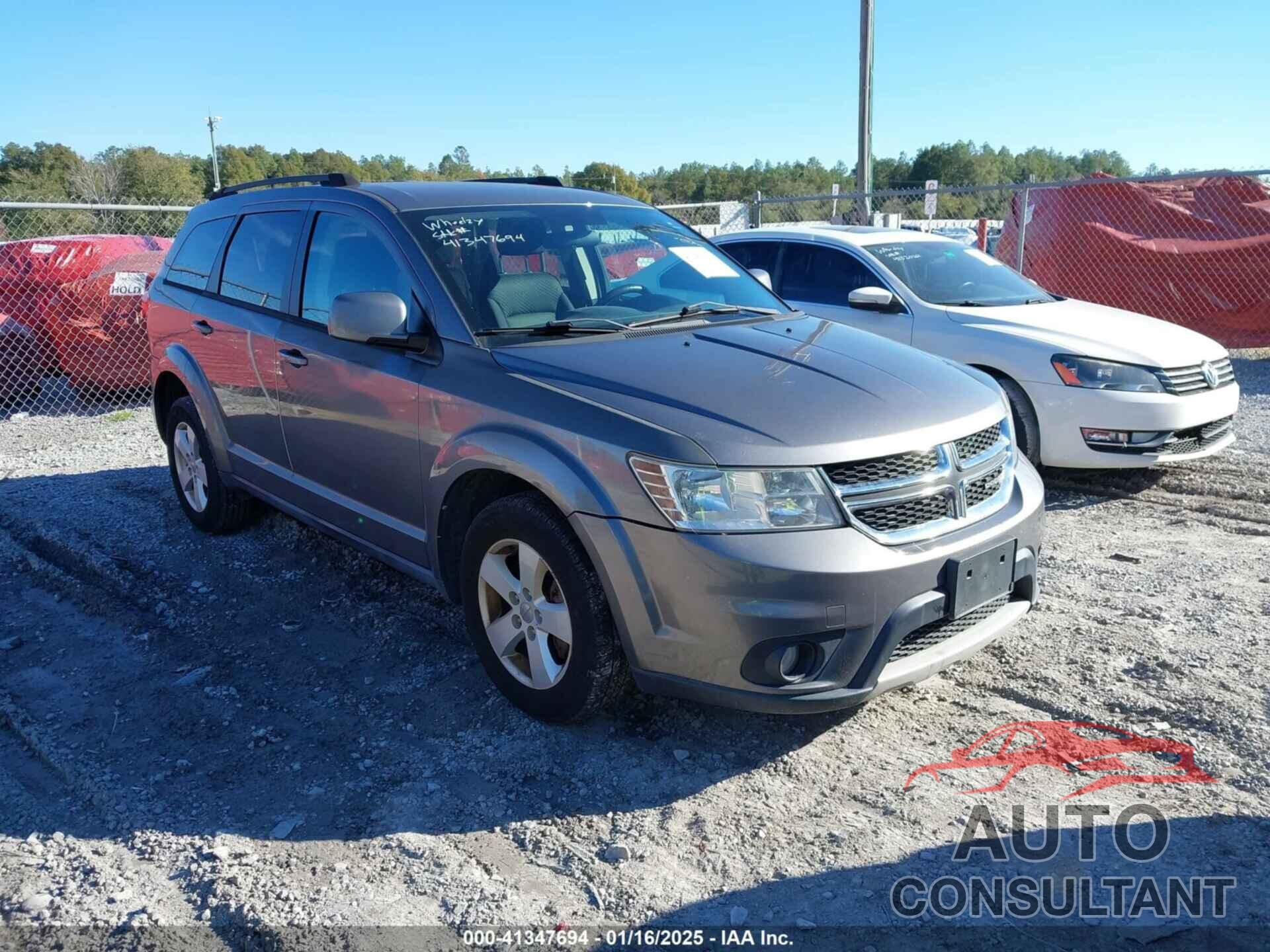 DODGE JOURNEY 2012 - 3C4PDCBG1CT387342