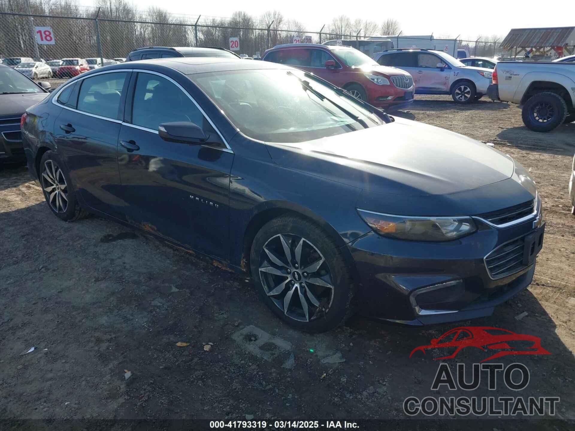 CHEVROLET MALIBU 2016 - 1G1ZE5ST1GF289659