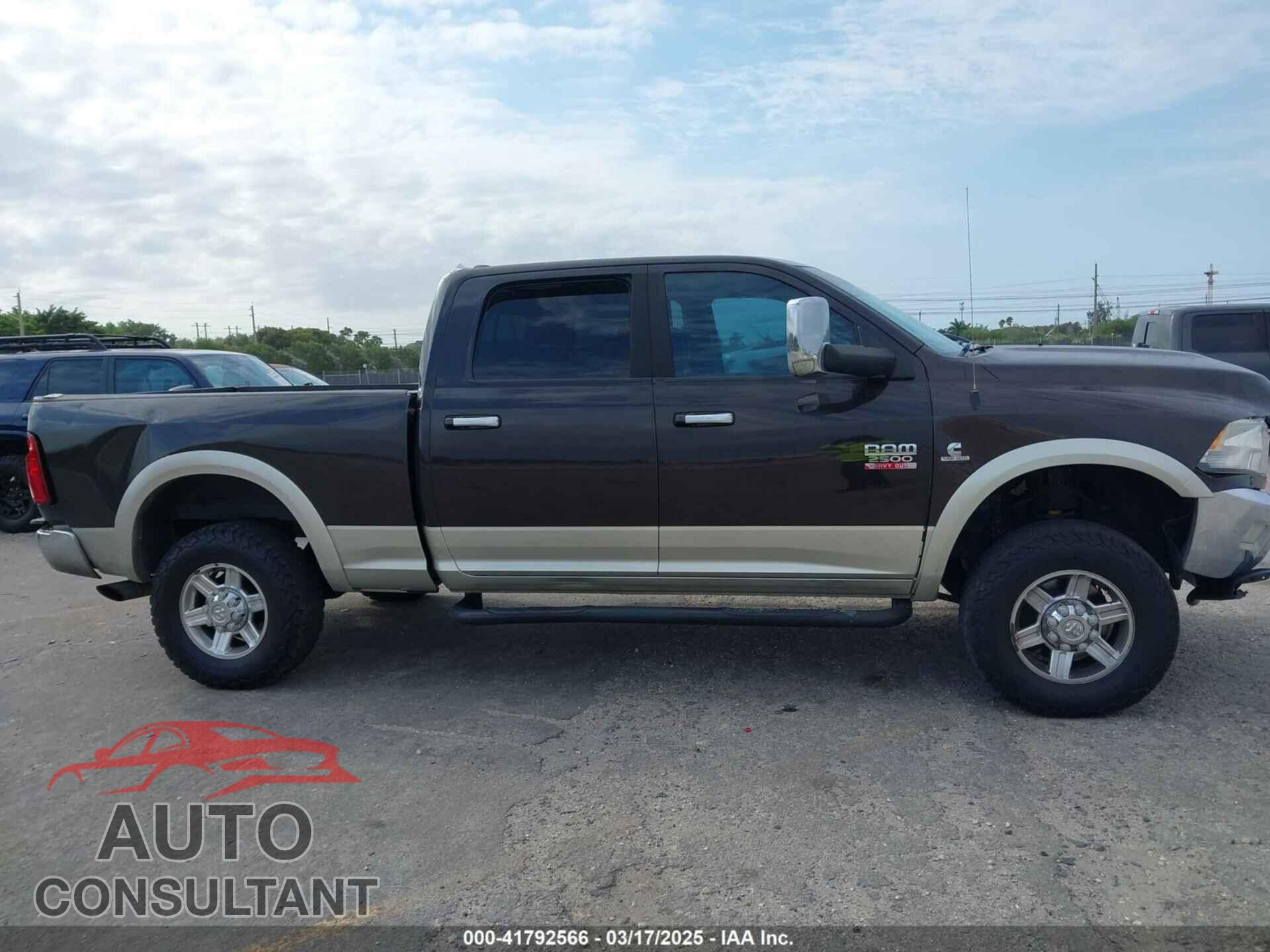 DODGE RAM 2500 2010 - 3D7UT2CL5AG172425
