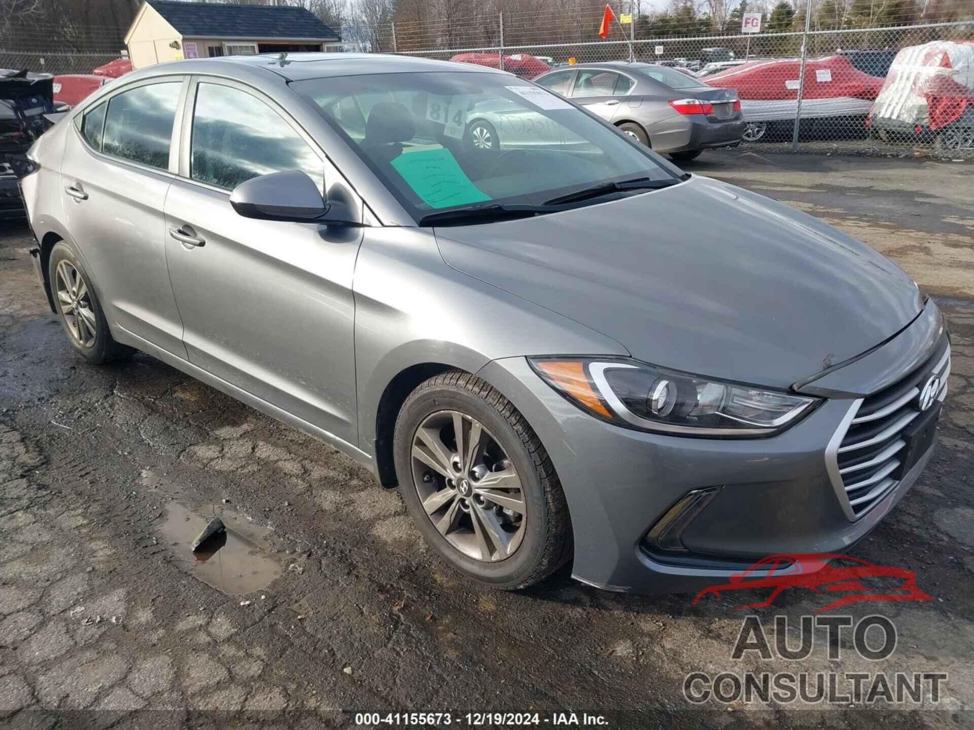 HYUNDAI ELANTRA 2018 - 5NPD84LF0JH357698