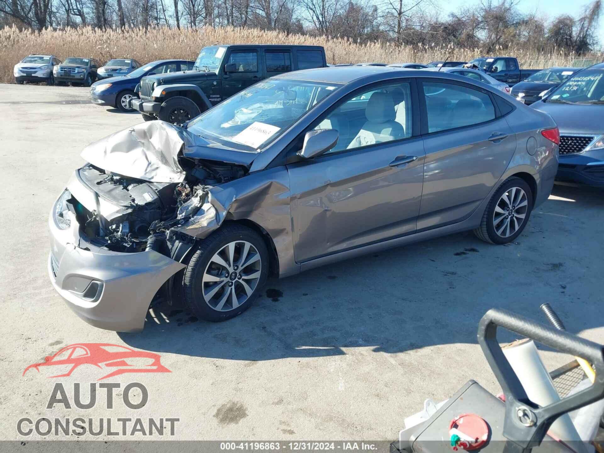 HYUNDAI ACCENT 2017 - KMHCT4AE3HU364984