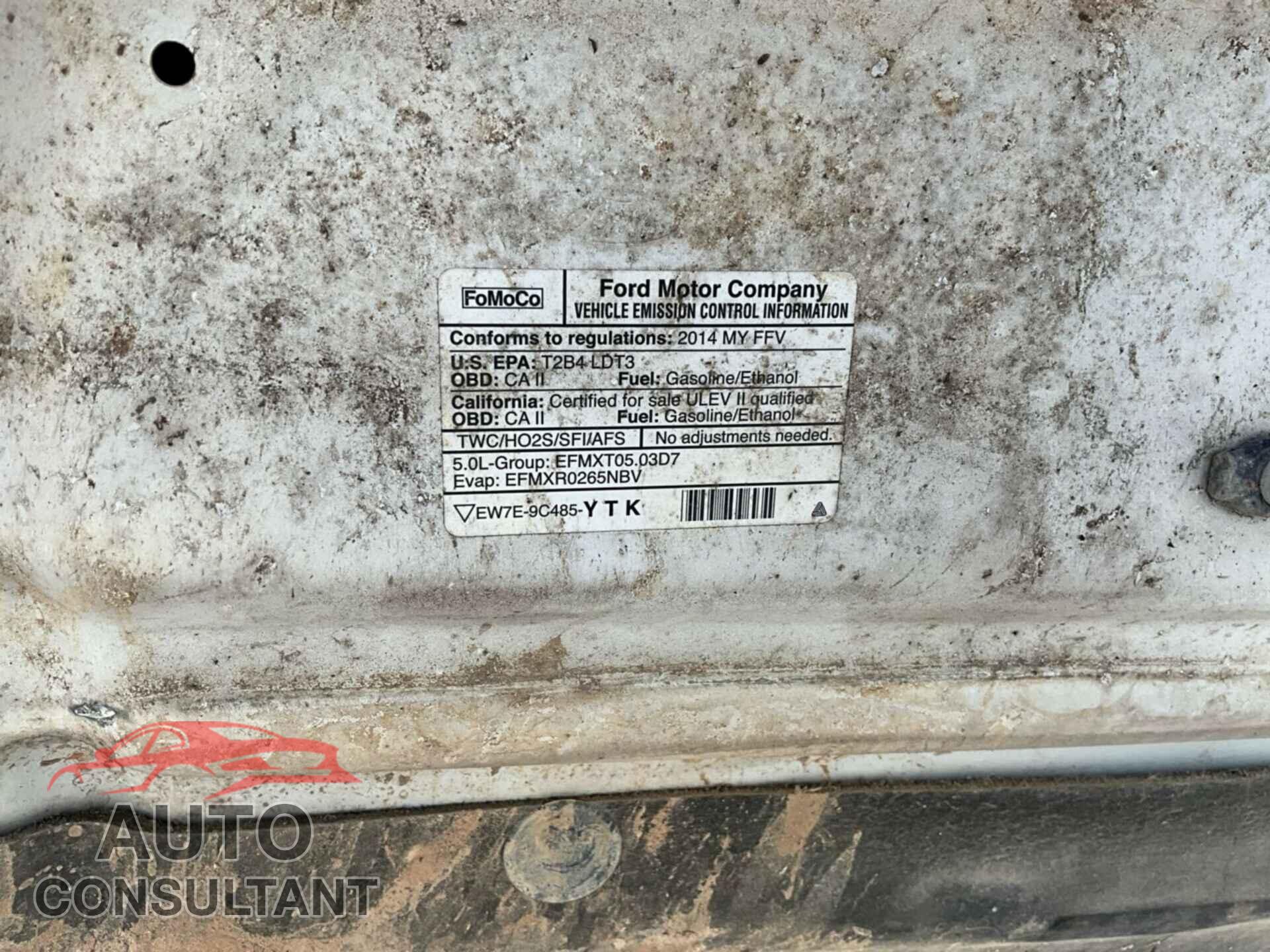 FORD F-150 2014 - 1FTFX1CF9EKE34442