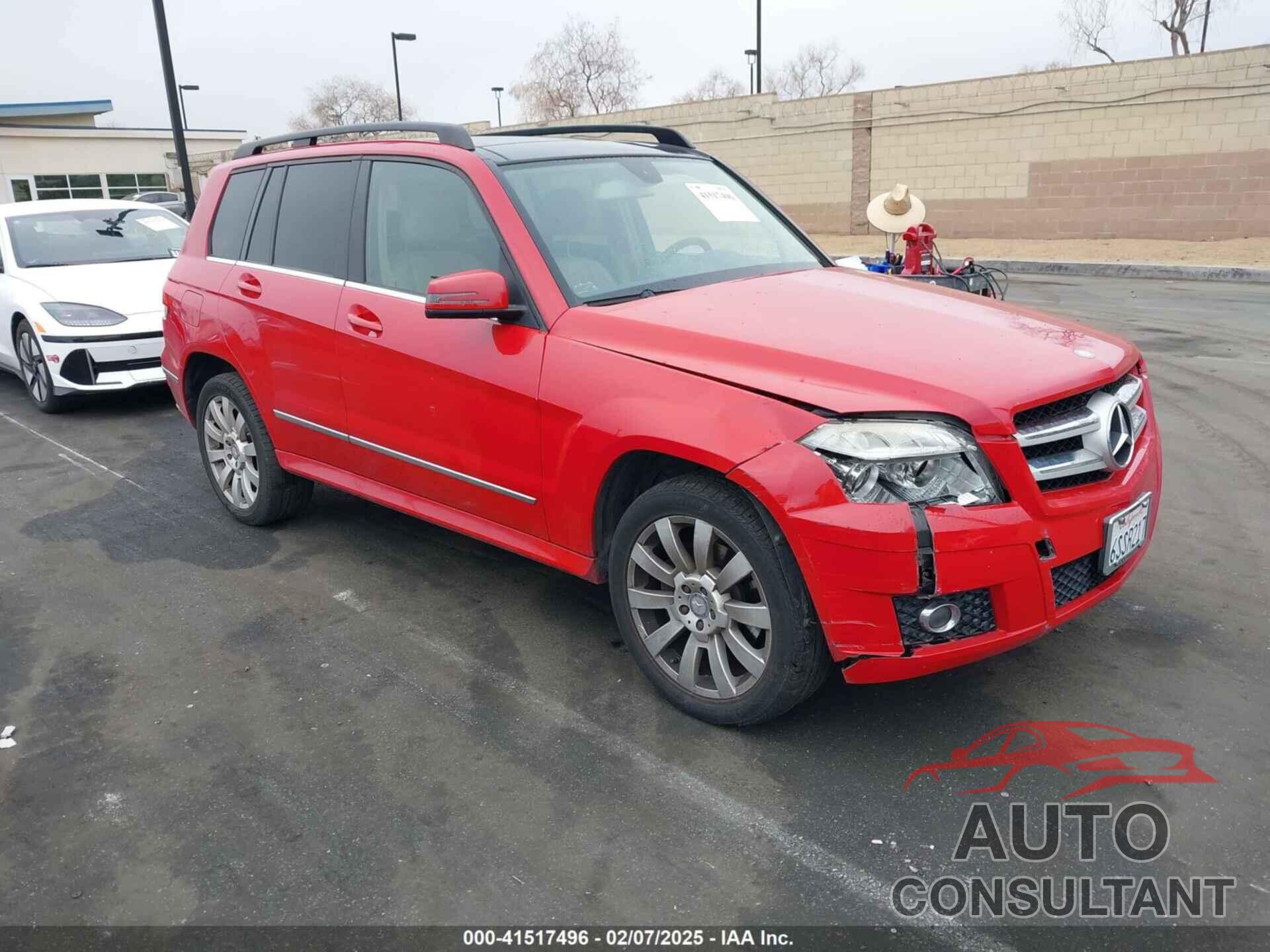 MERCEDES-BENZ GLK 350 2011 - WDCGG5GB8BF694249