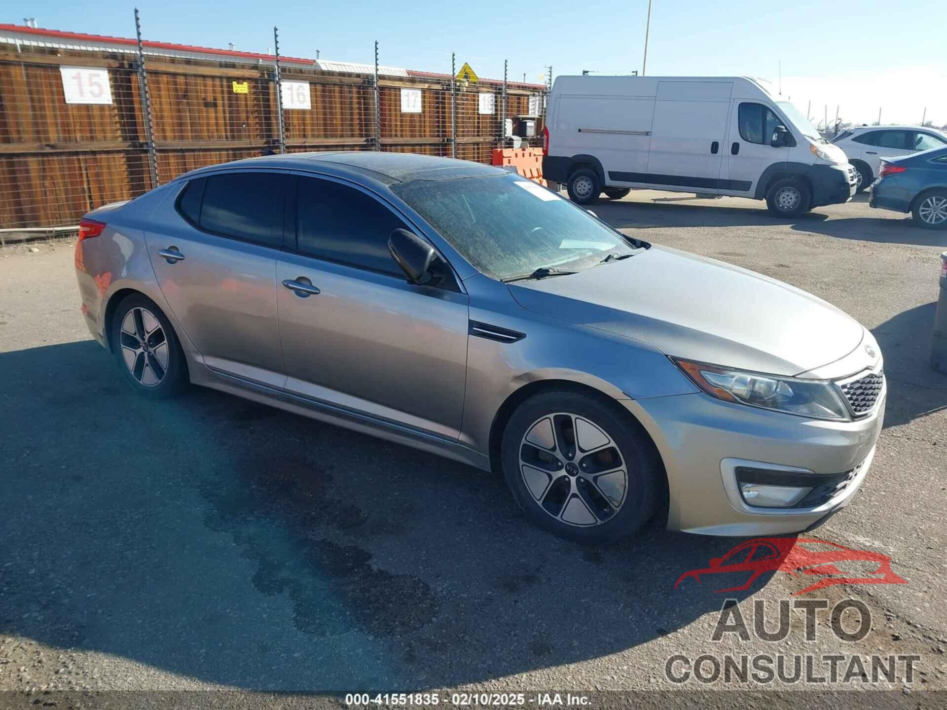 KIA OPTIMA HYBRID 2012 - KNAGM4AD0C5009507