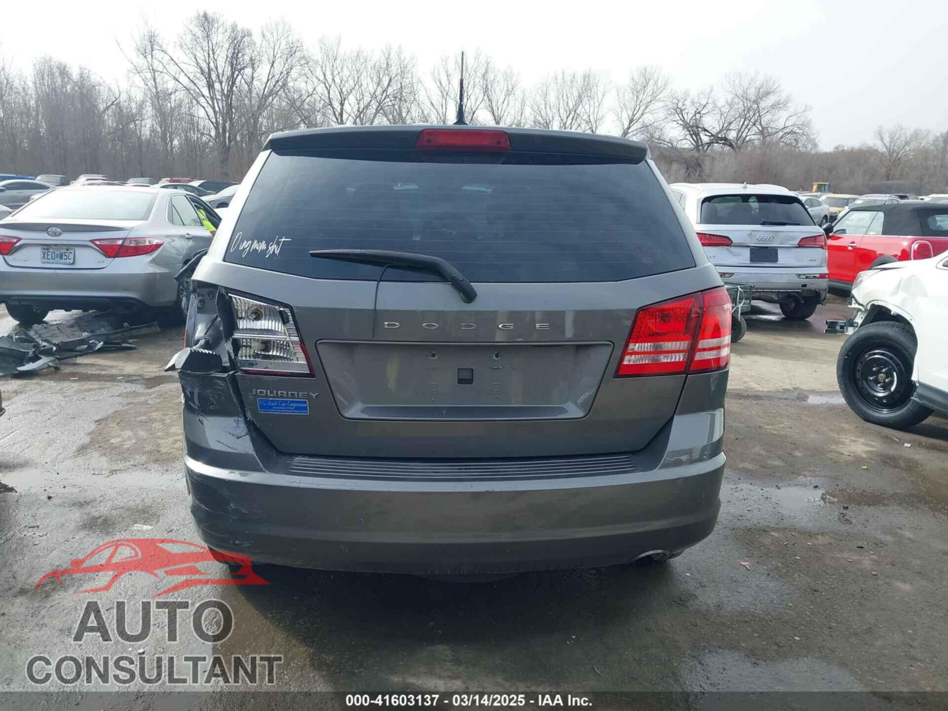 DODGE JOURNEY 2012 - 3C4PDCAB7CT269897