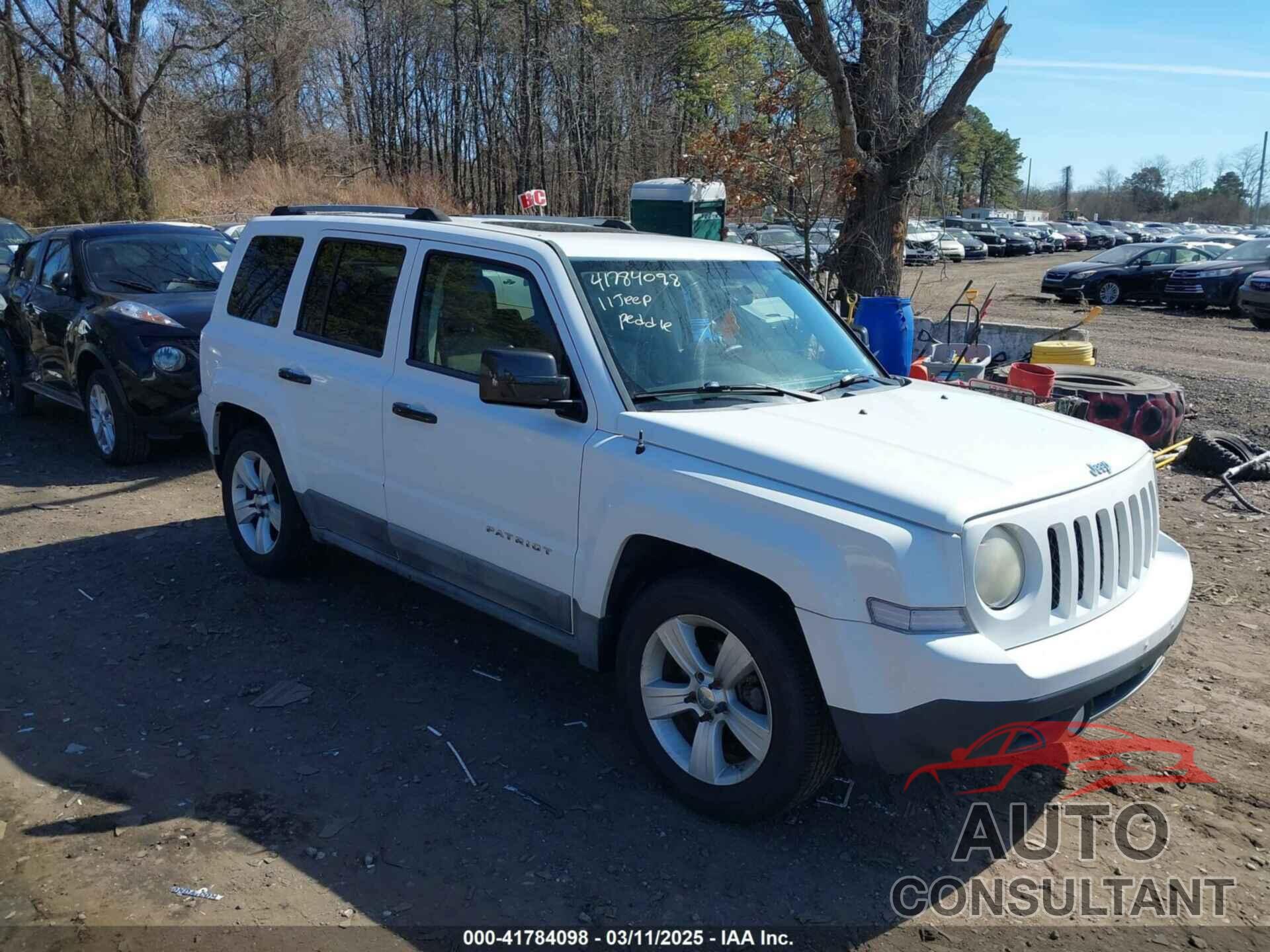 JEEP PATRIOT 2011 - 1J4NF4GB8BD129225