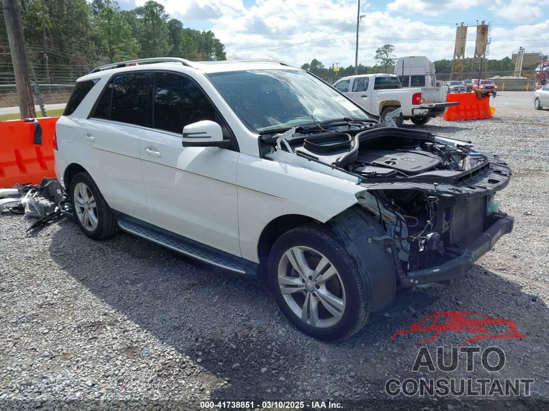 MERCEDES-BENZ ML 350 2015 - 4JGDA5JB5FA500990