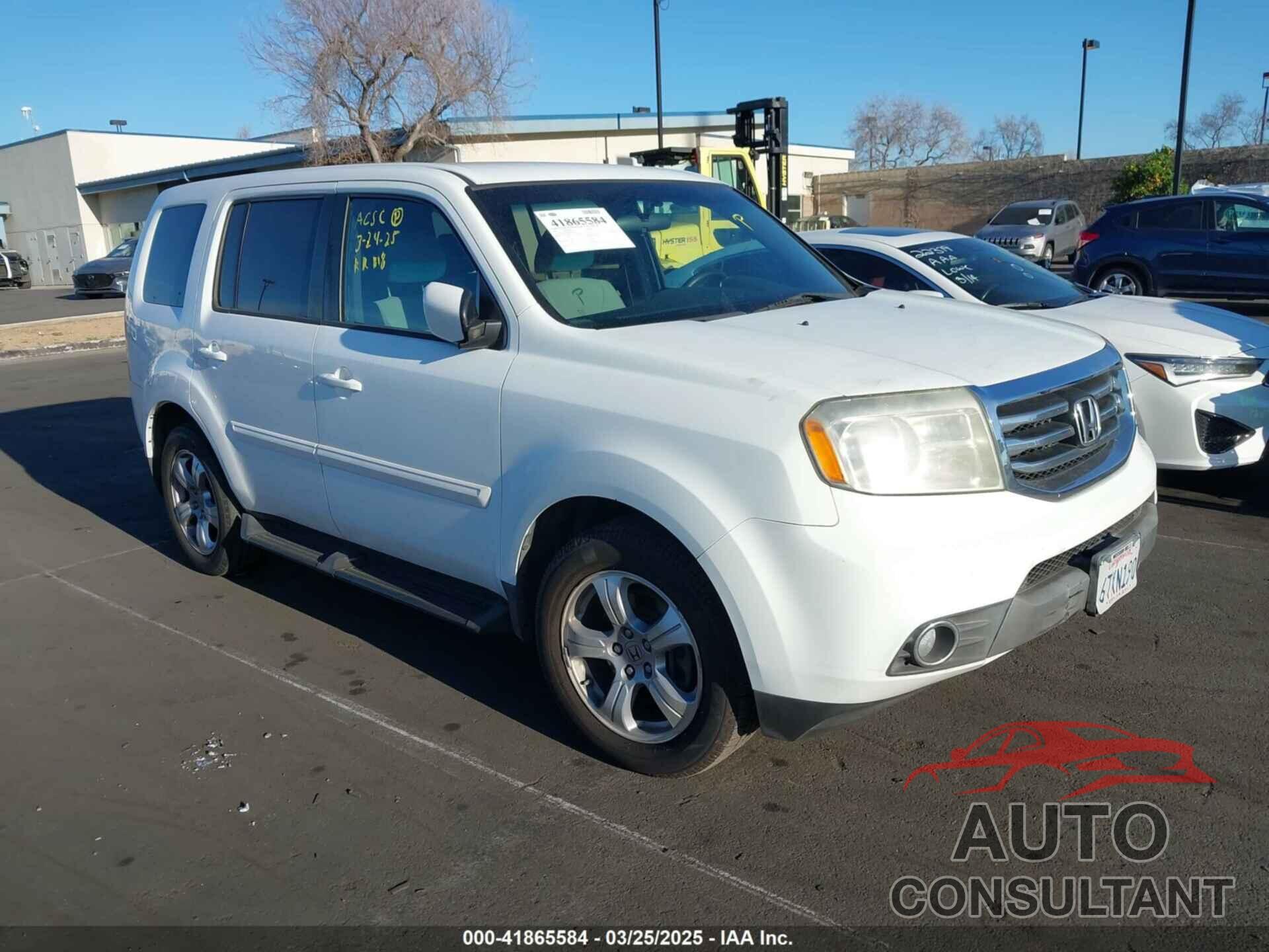 HONDA PILOT 2012 - 5FNYF3H4XCB002824