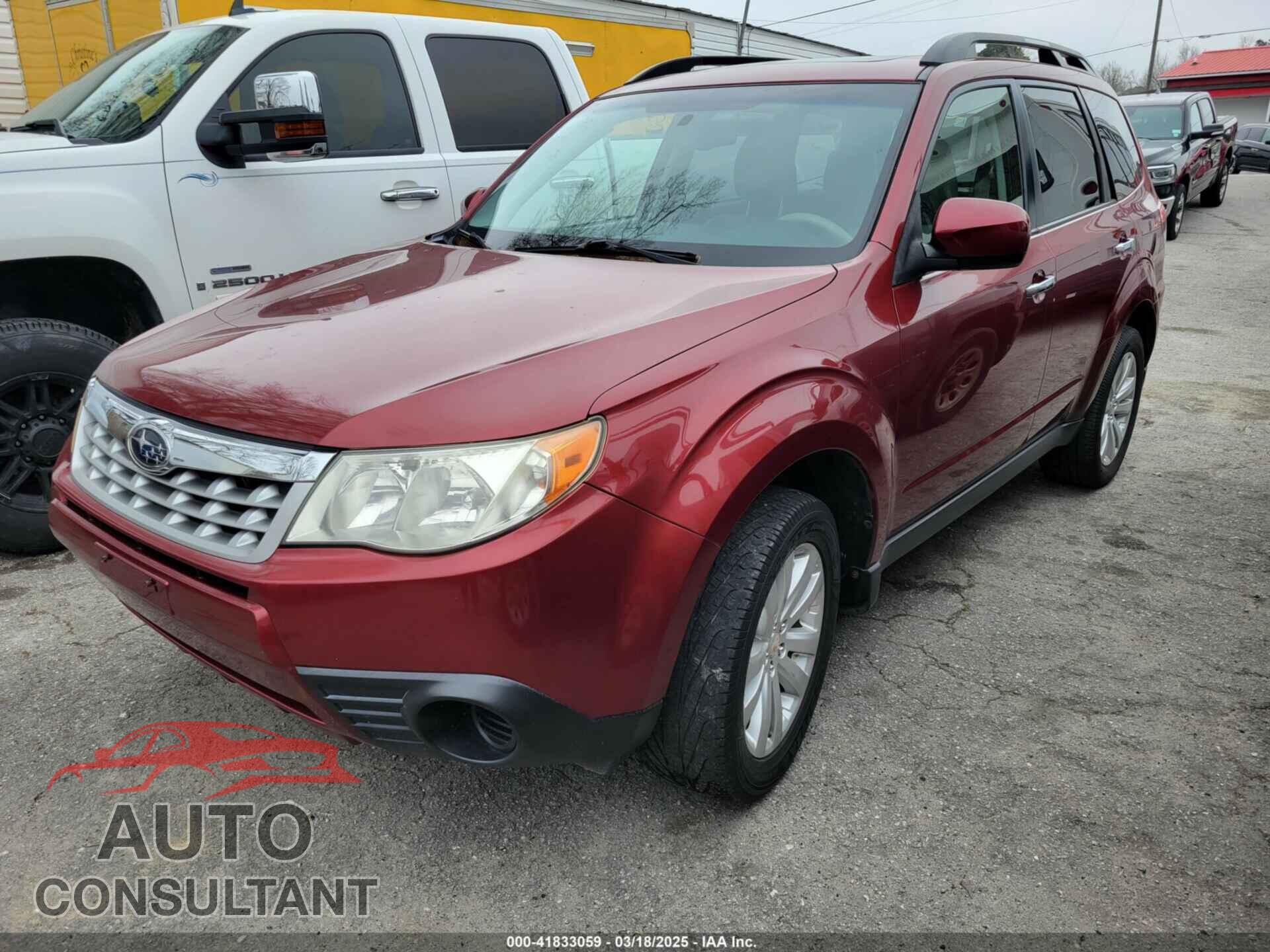 SUBARU FORESTER 2012 - JF2SHBDC2CH454081