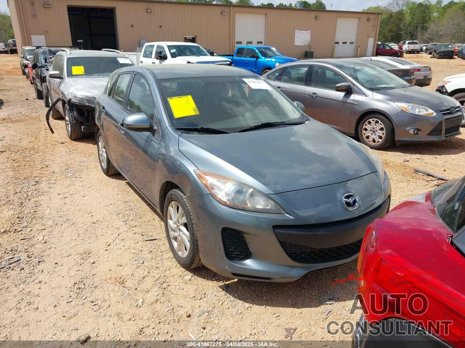MAZDA MAZDA3 2013 - JM1BL1L78D1767349
