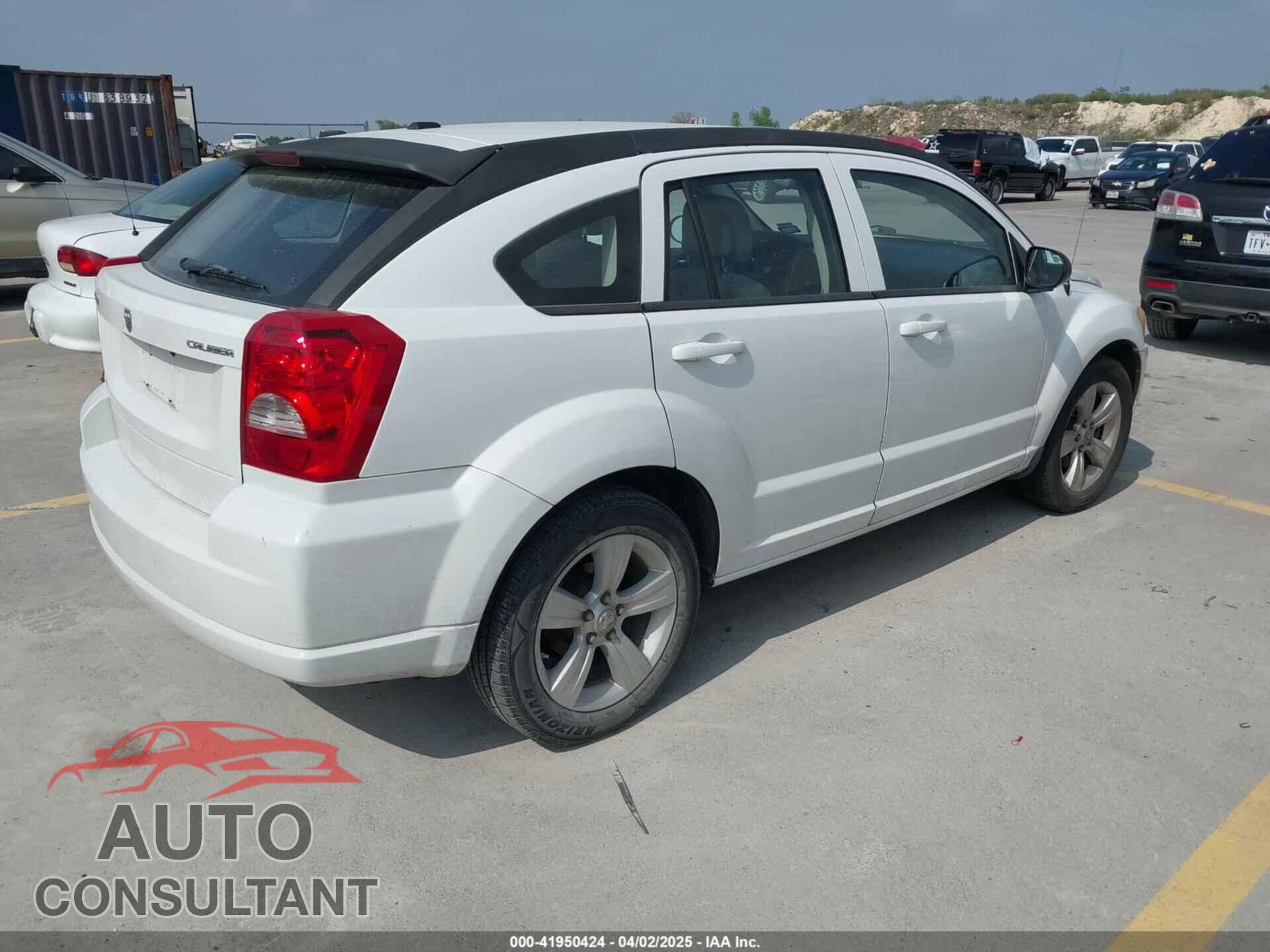 DODGE CALIBER 2012 - 1C3CDWDA6CD506635