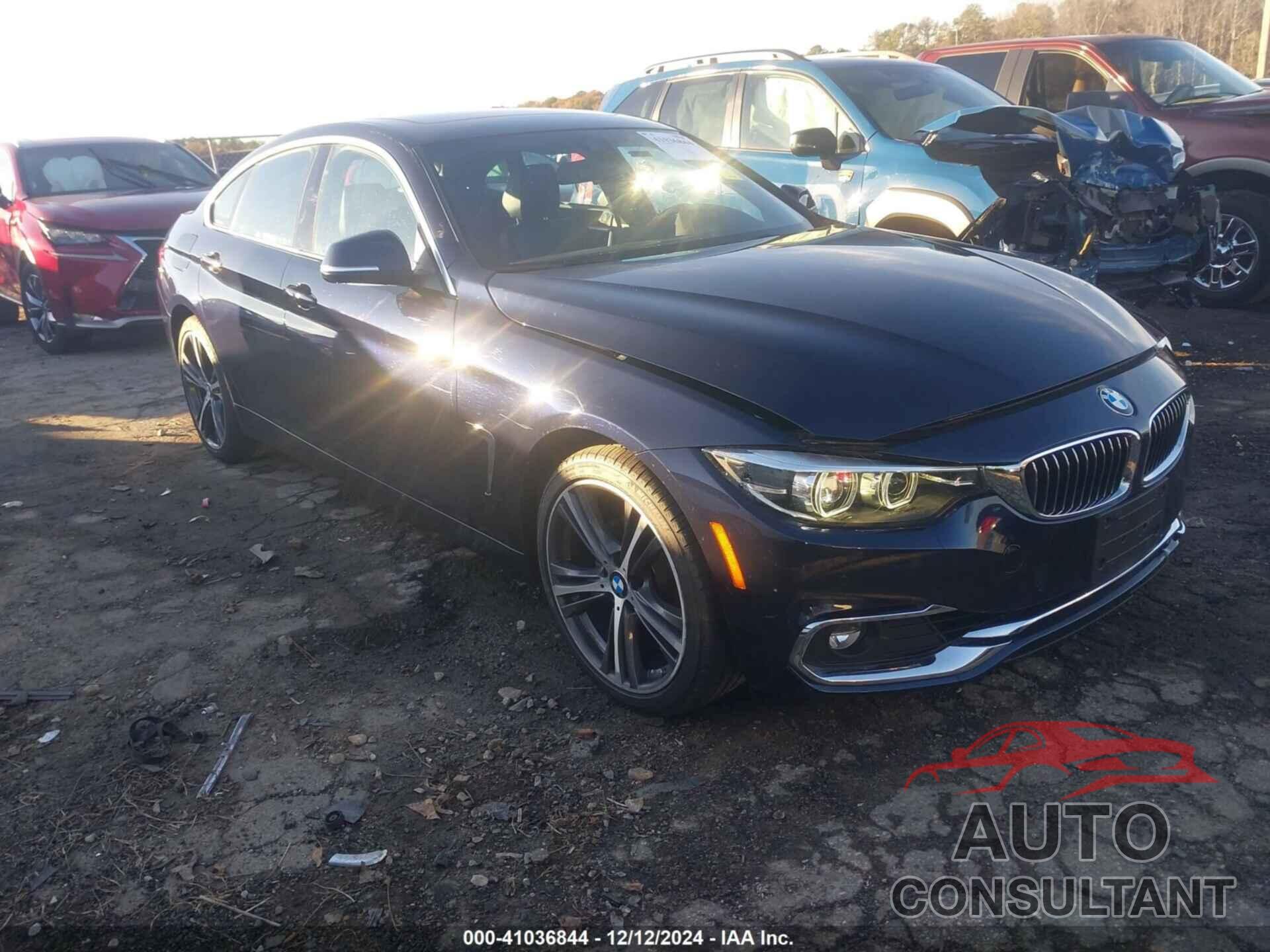 BMW 430I GRAN COUPE 2019 - WBA4J3C55KBL05537