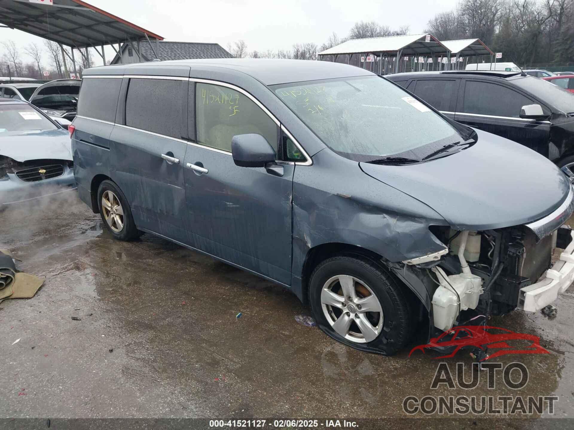 NISSAN QUEST 2012 - JN8AE2KP6C9049722