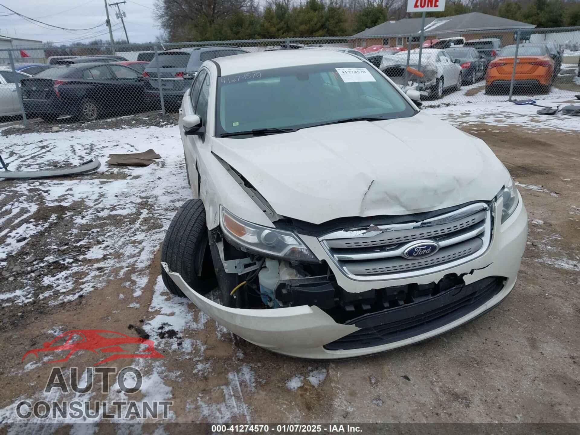 FORD TAURUS 2012 - 1FAHP2EW3CG126748