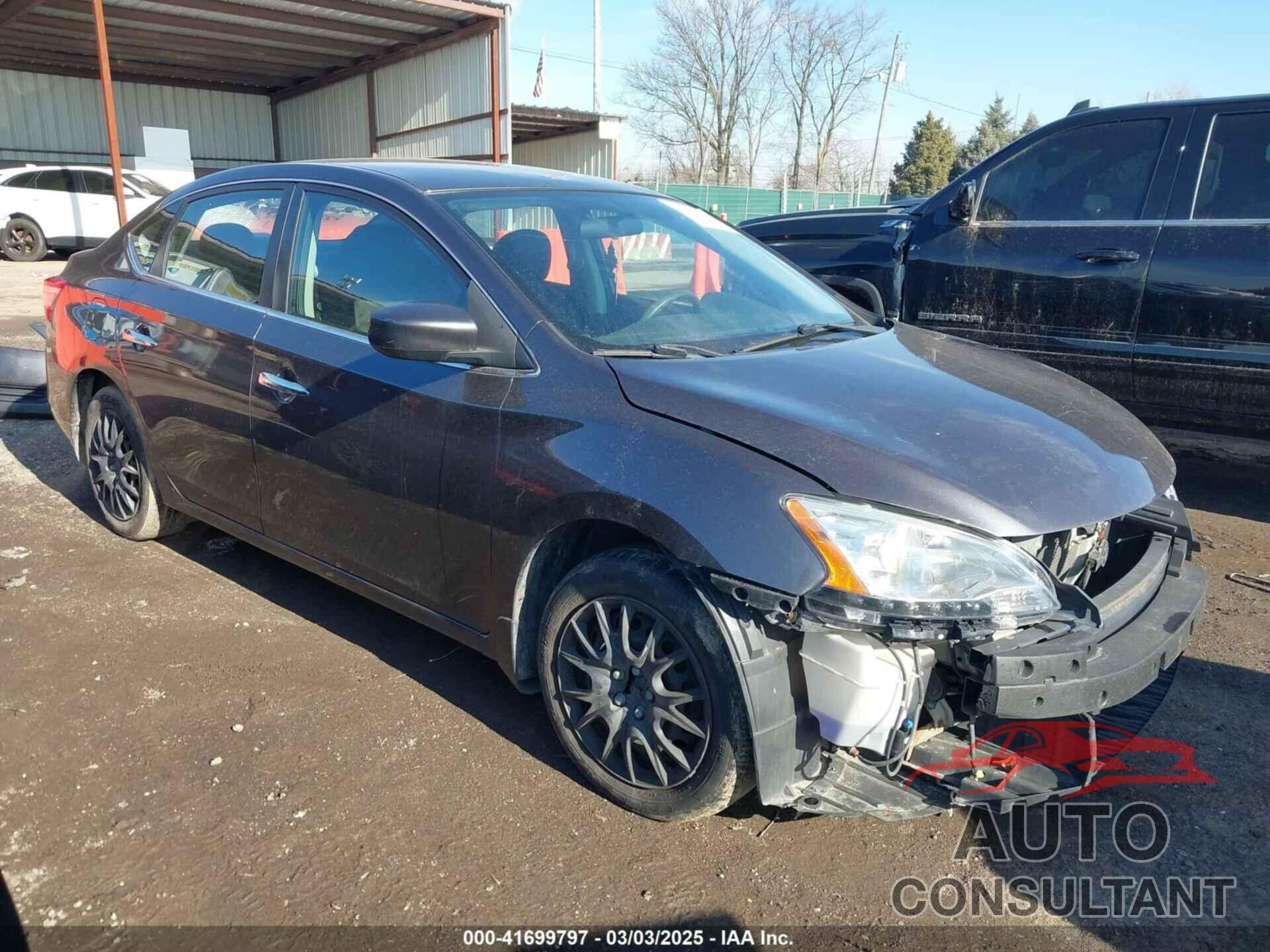 NISSAN SENTRA 2013 - 3N1AB7APXDL780765