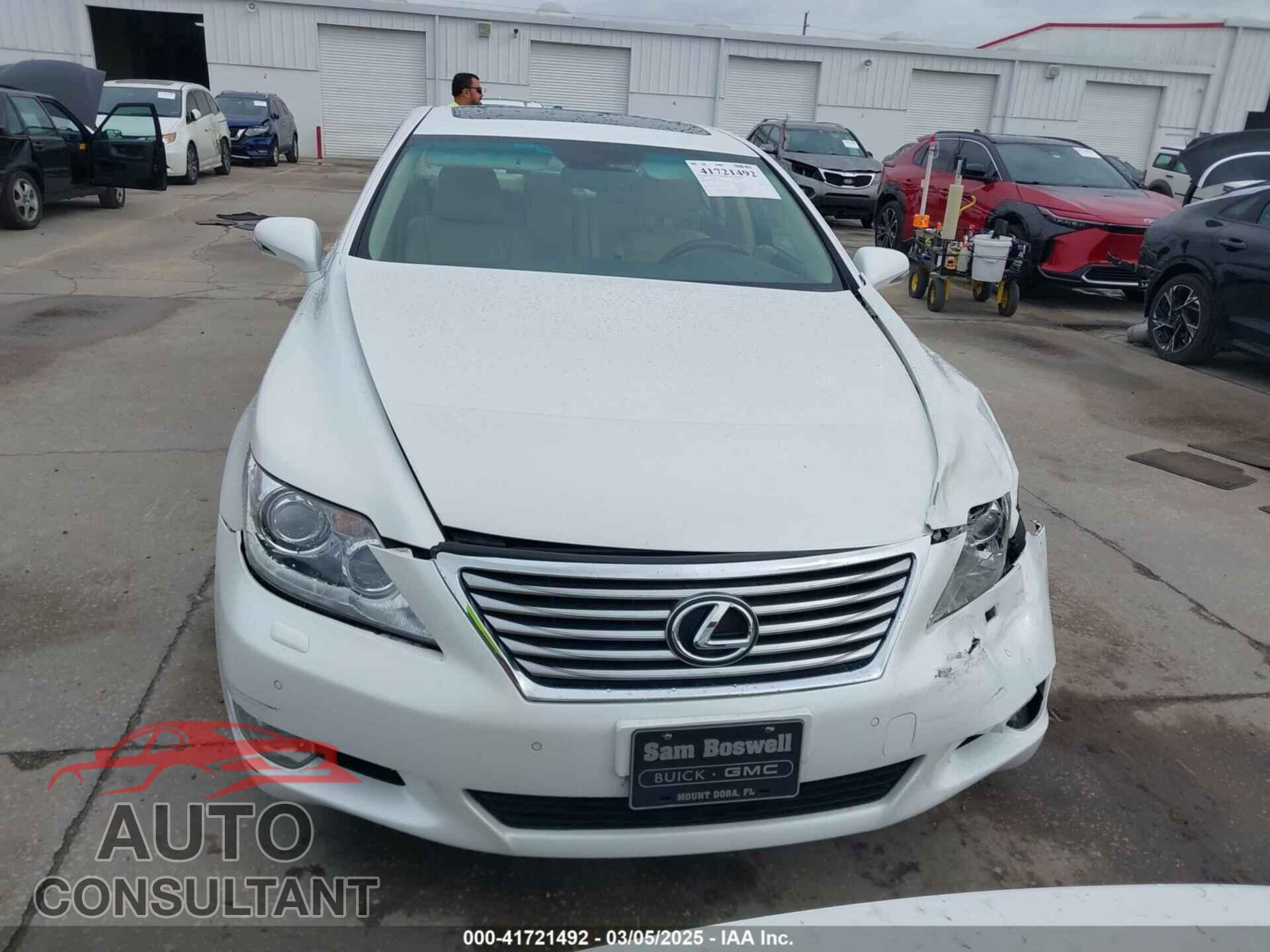 LEXUS LS 460 2012 - JTHBL5EF8C5110360