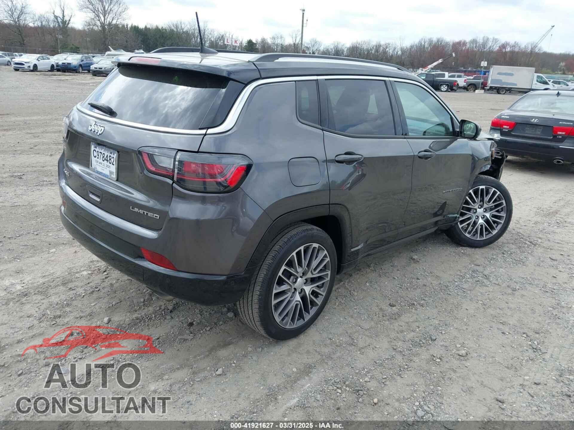 JEEP COMPASS 2022 - 3C4NJDCB6NT143570