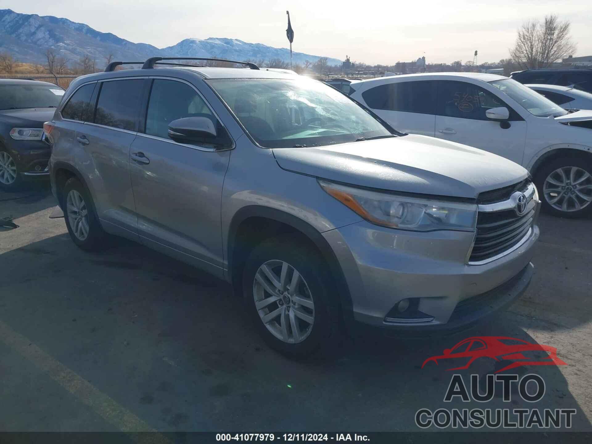 TOYOTA HIGHLANDER 2016 - 5TDBKRFH1G5263463