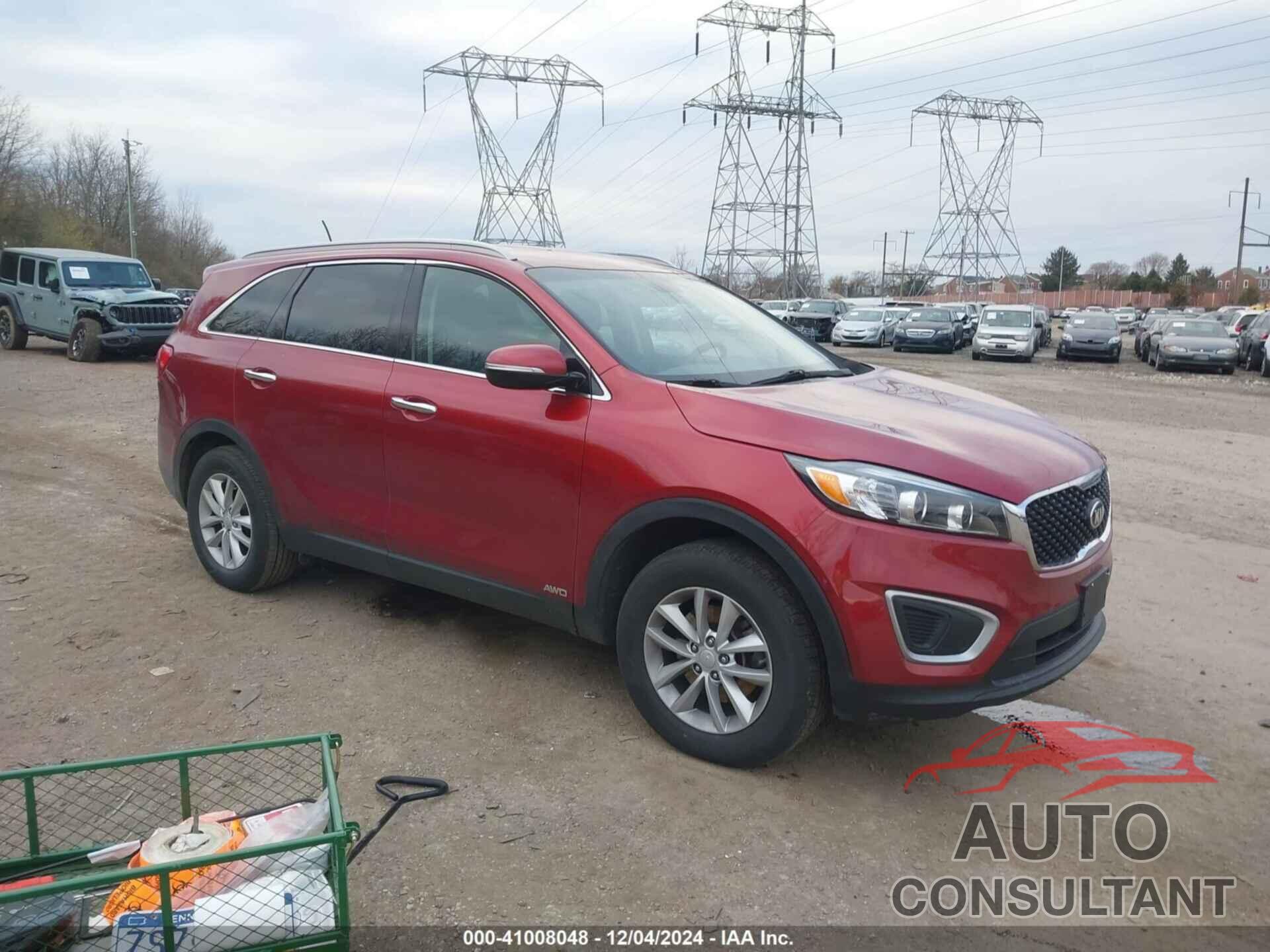 KIA SORENTO 2017 - 5XYPGDA33HG214061