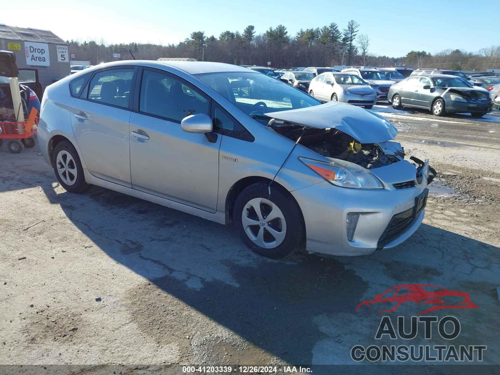 TOYOTA PRIUS 2014 - JTDKN3DUXE1821326