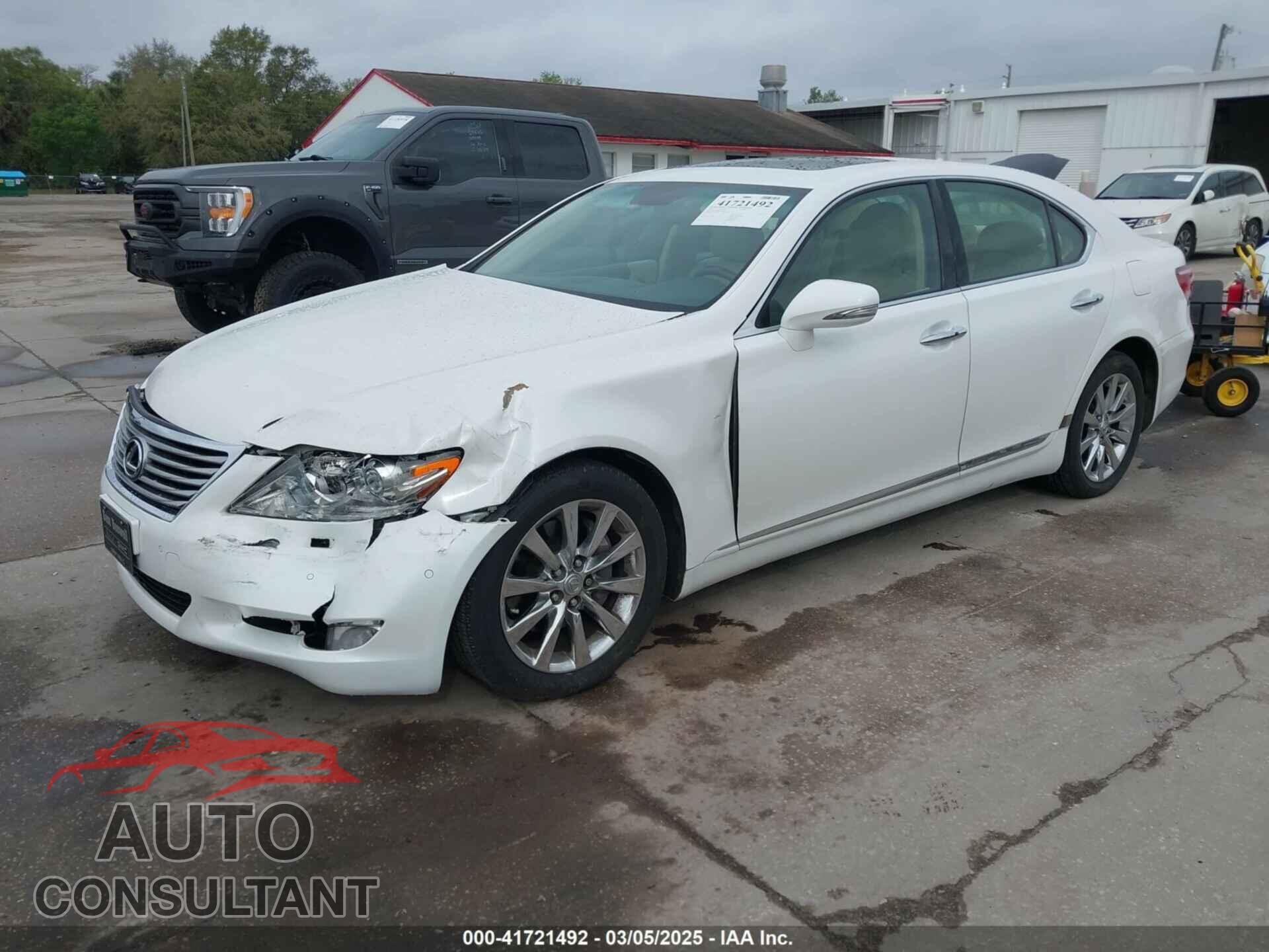 LEXUS LS 460 2012 - JTHBL5EF8C5110360