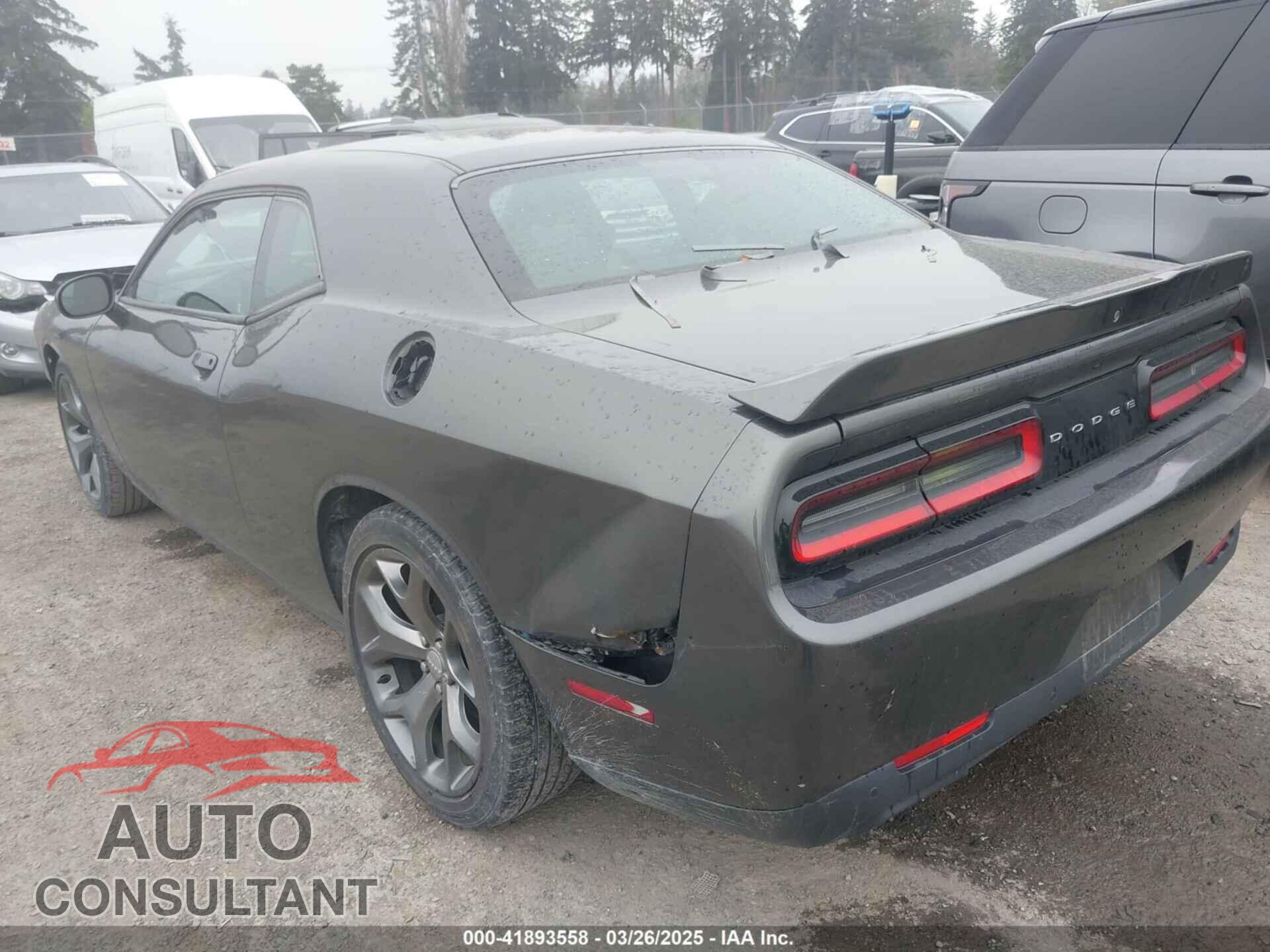 DODGE CHALLENGER 2016 - 2C3CDZAG6GH255652