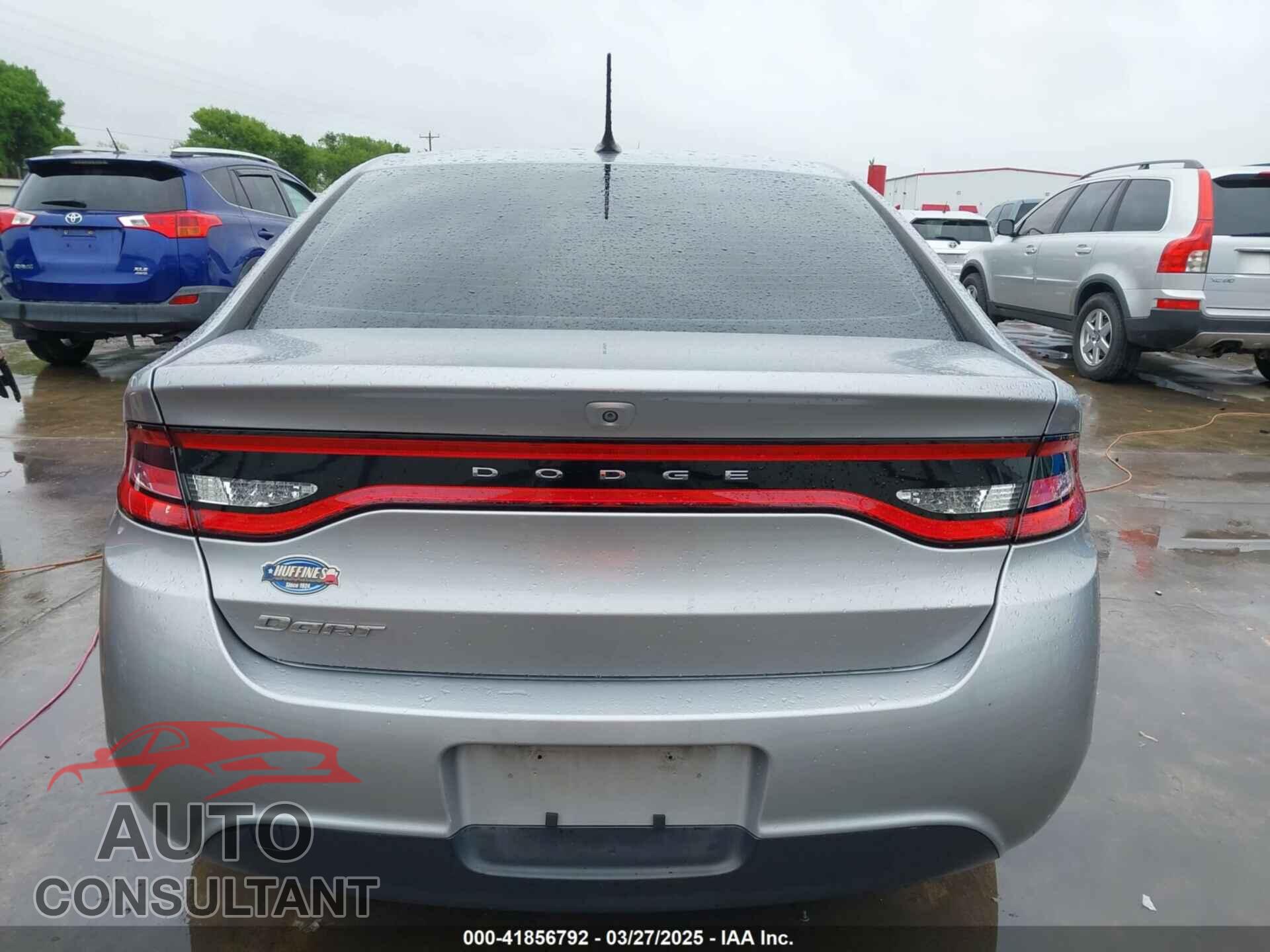 DODGE DART 2016 - 1C3CDFFA2GD817708